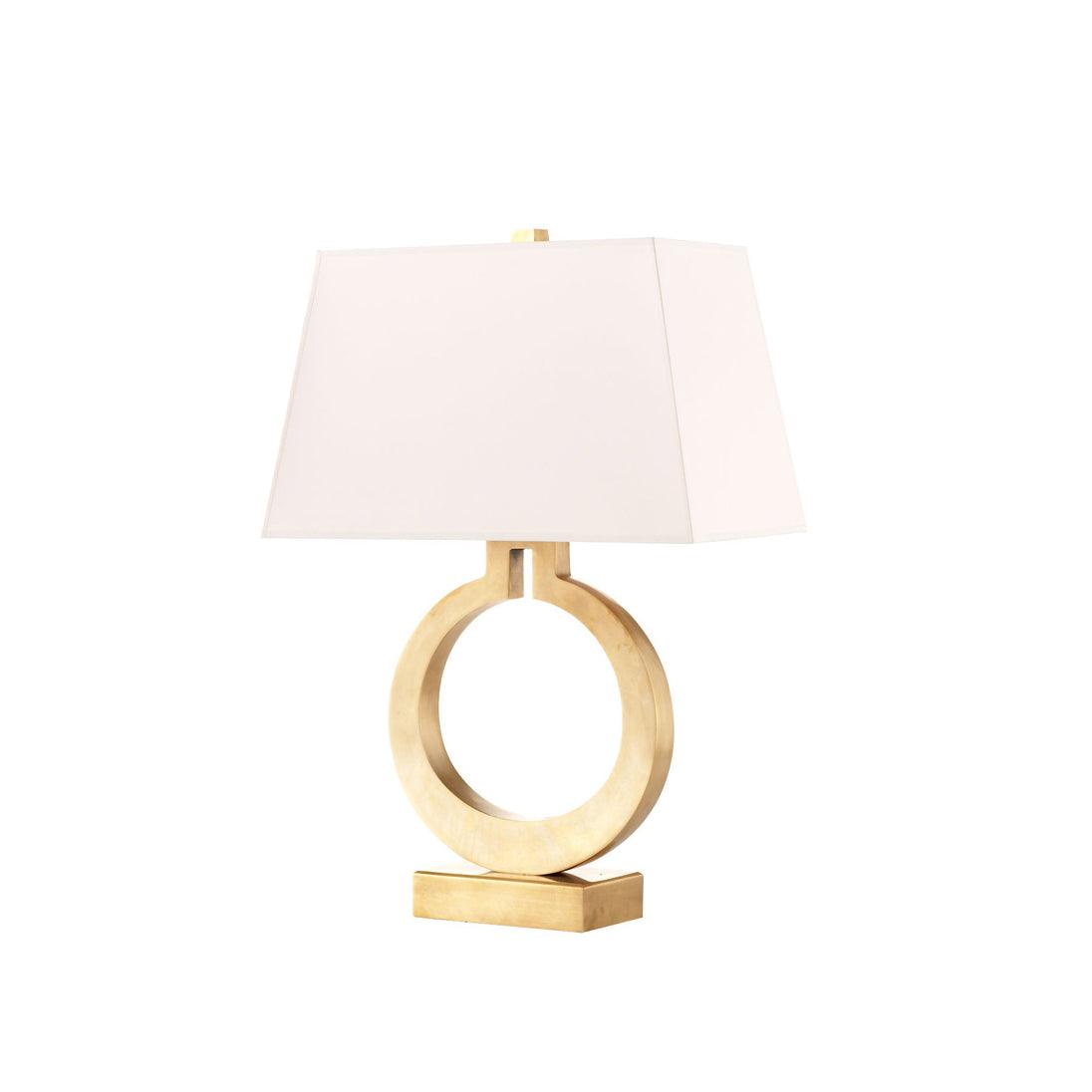 Lyrace Fabric Cozy Table Lamp-Neutral Decor