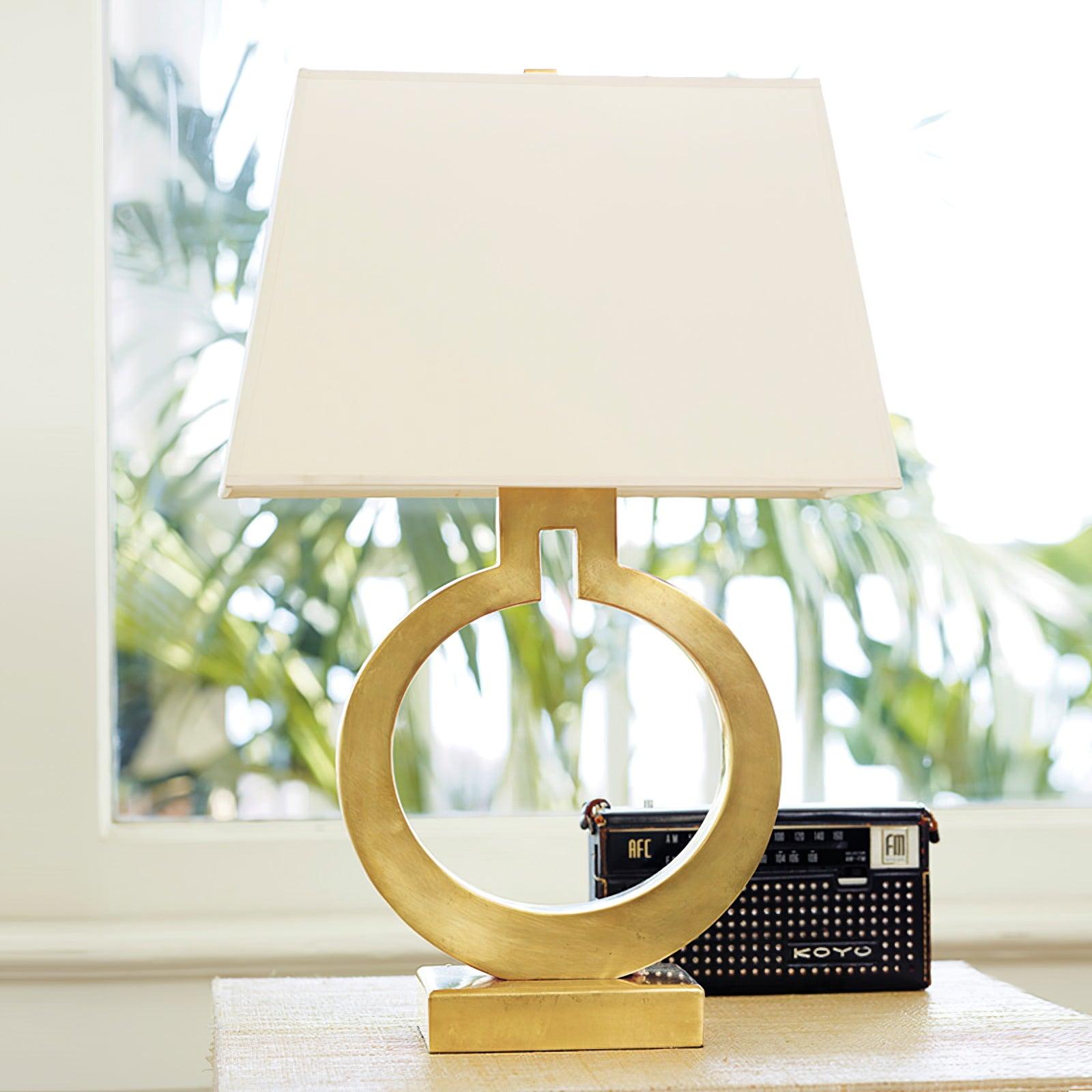 Lyrace Fabric Cozy Table Lamp-Neutral Decor