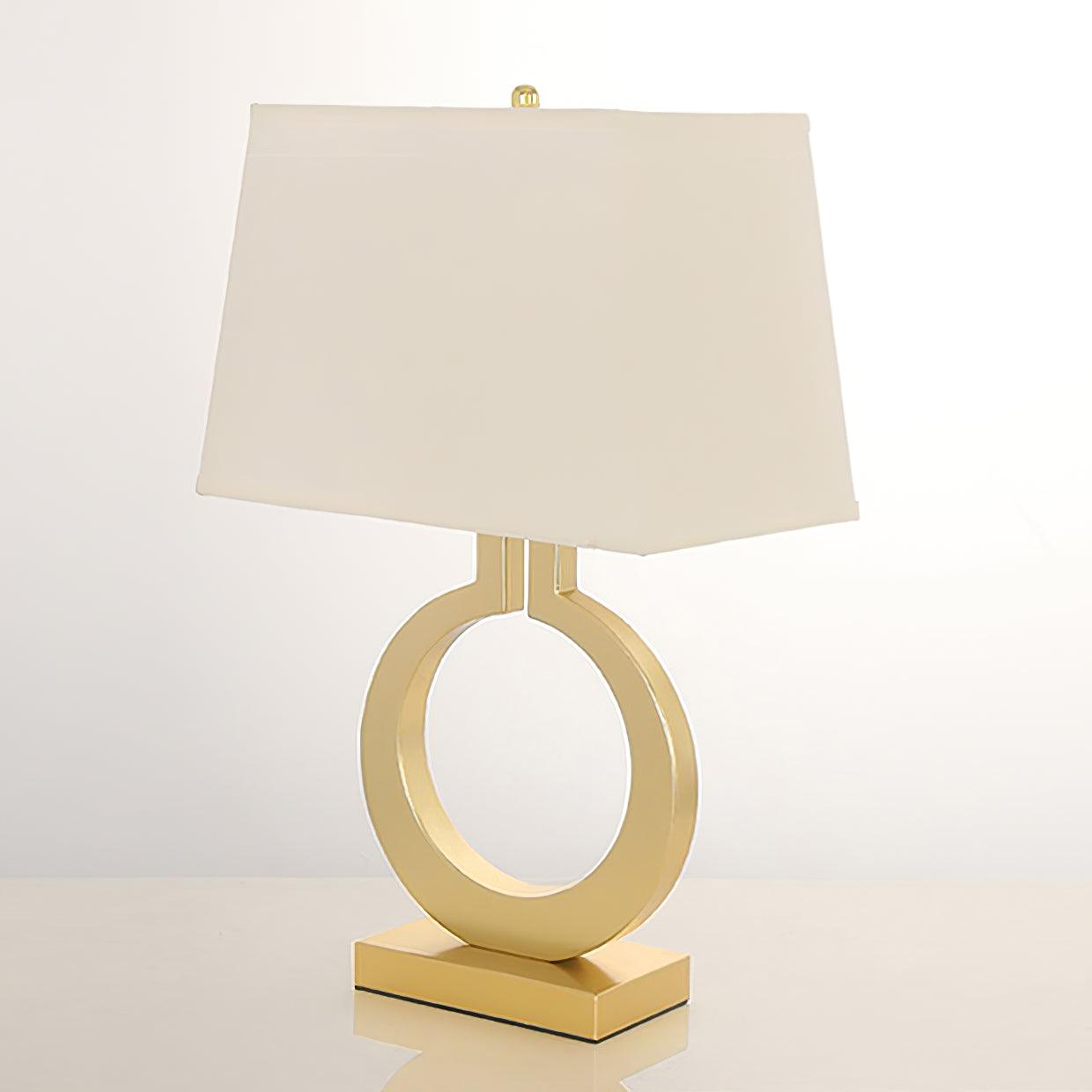 Lyrace Fabric Cozy Table Lamp-Neutral Decor