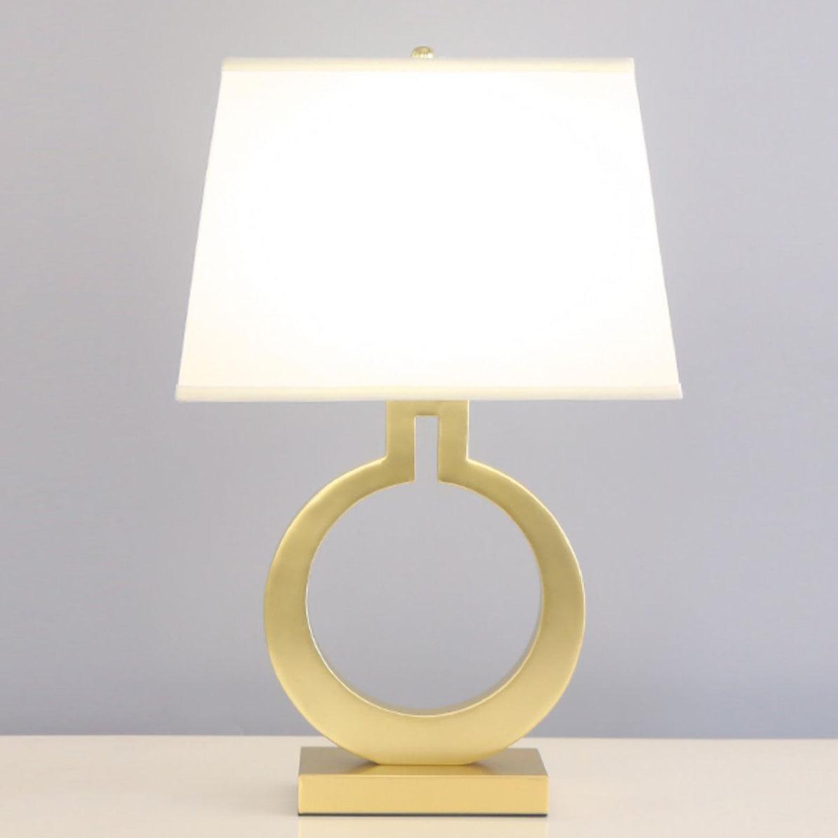 Lyrace Fabric Cozy Table Lamp-Neutral Decor