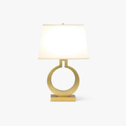 Lyrace Fabric Cozy Table Lamp-Neutral Decor