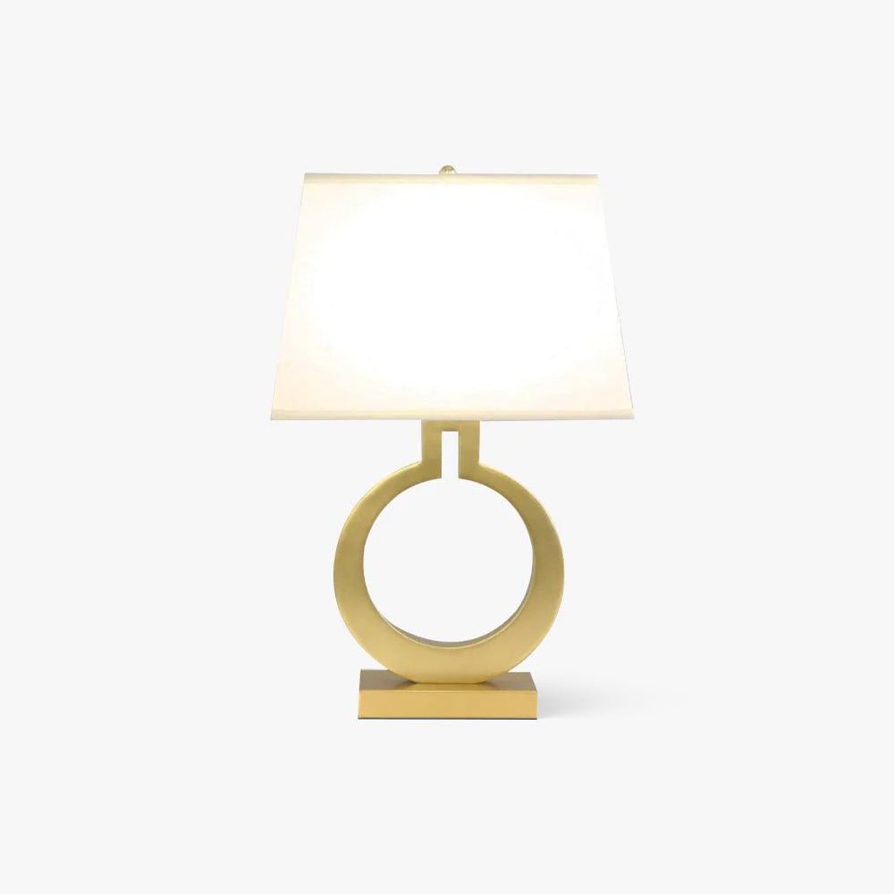 Lyrace Fabric Cozy Table Lamp-Neutral Decor