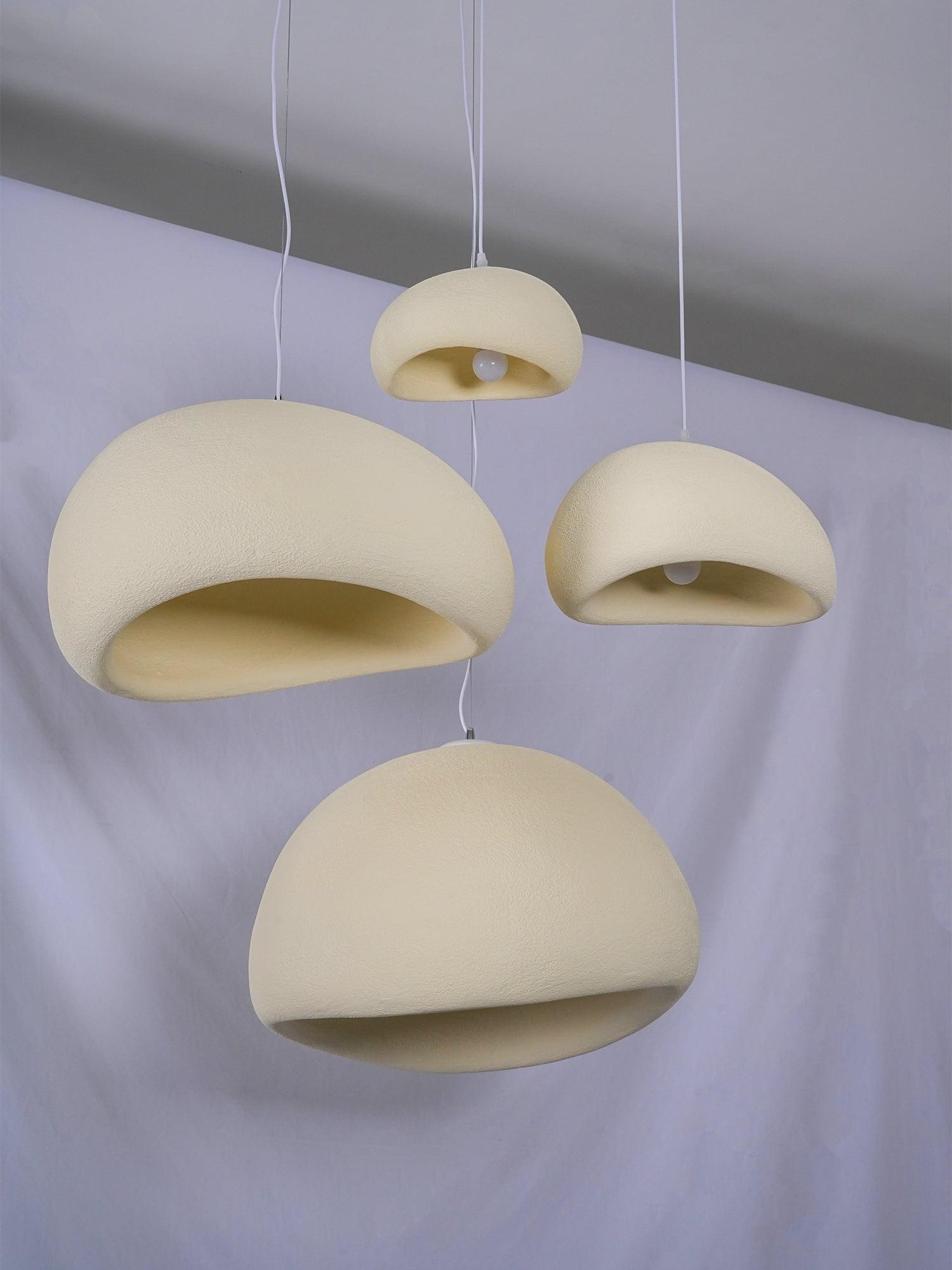 Lustra Chandelier Rough Combination Wabi-Sabi-Neutral Decor