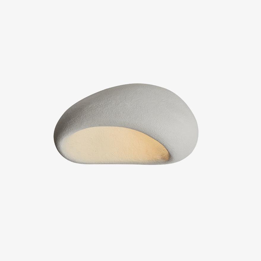 Cyvian Ceiling Lamp with Japanese Wabi-Sabi Moon-Neutral Decor