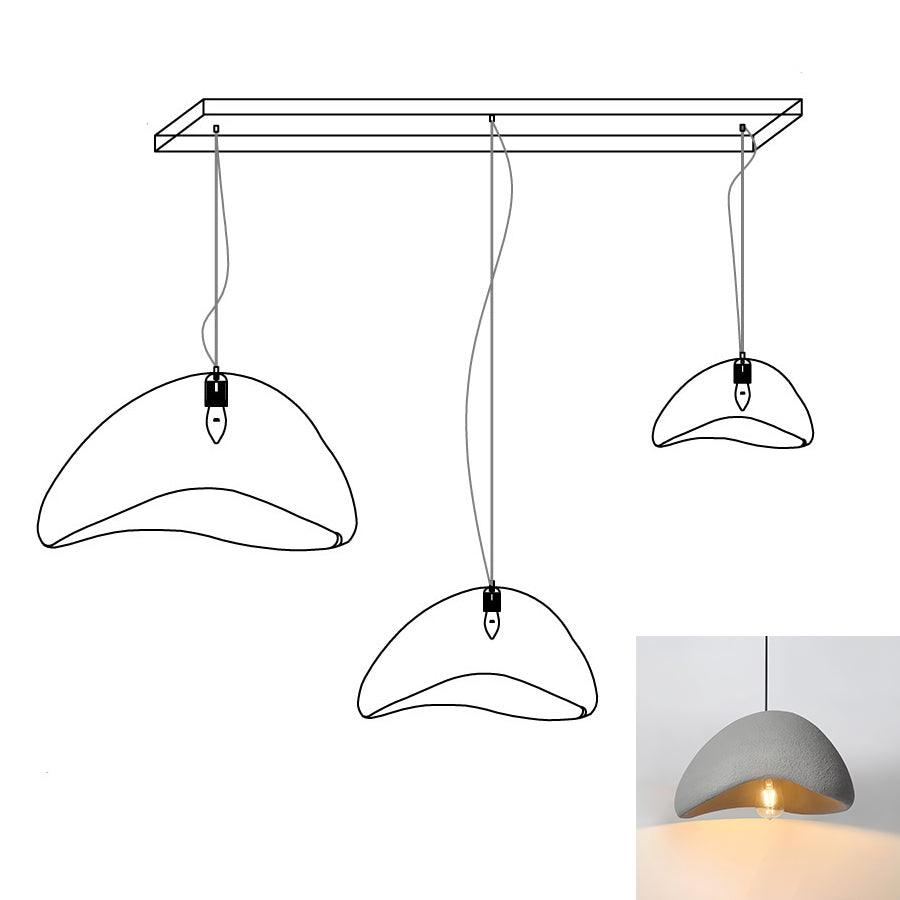 Fentor Pendant Lamp Cloud White Minimalist-Neutral Decor