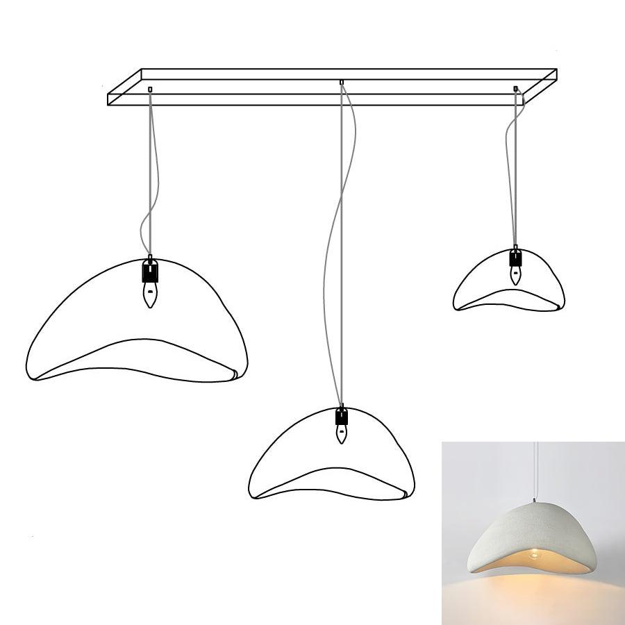 Fentor Pendant Lamp Cloud White Minimalist-Neutral Decor
