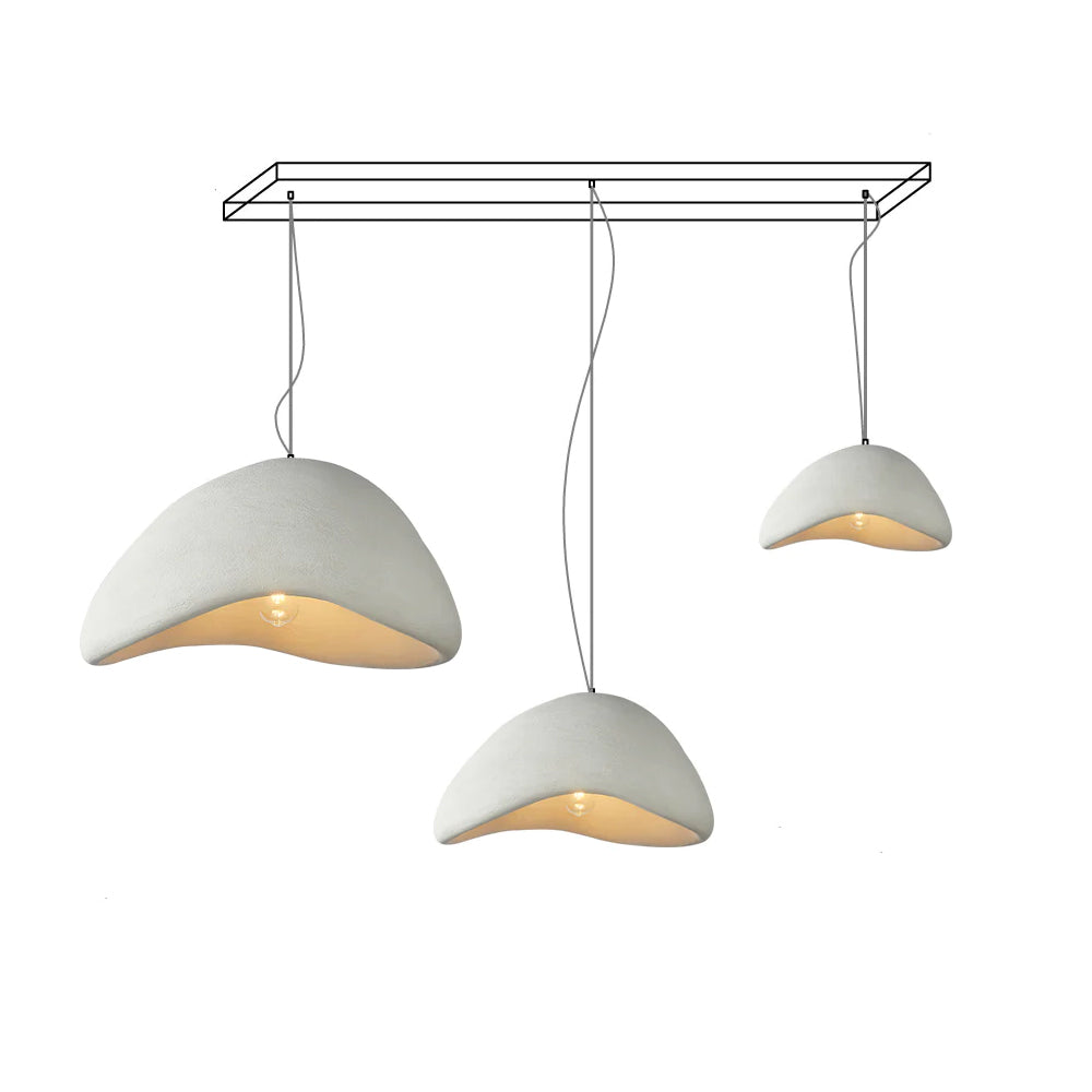 Fentor Pendant Lamp Cloud White Minimalist-Neutral Decor