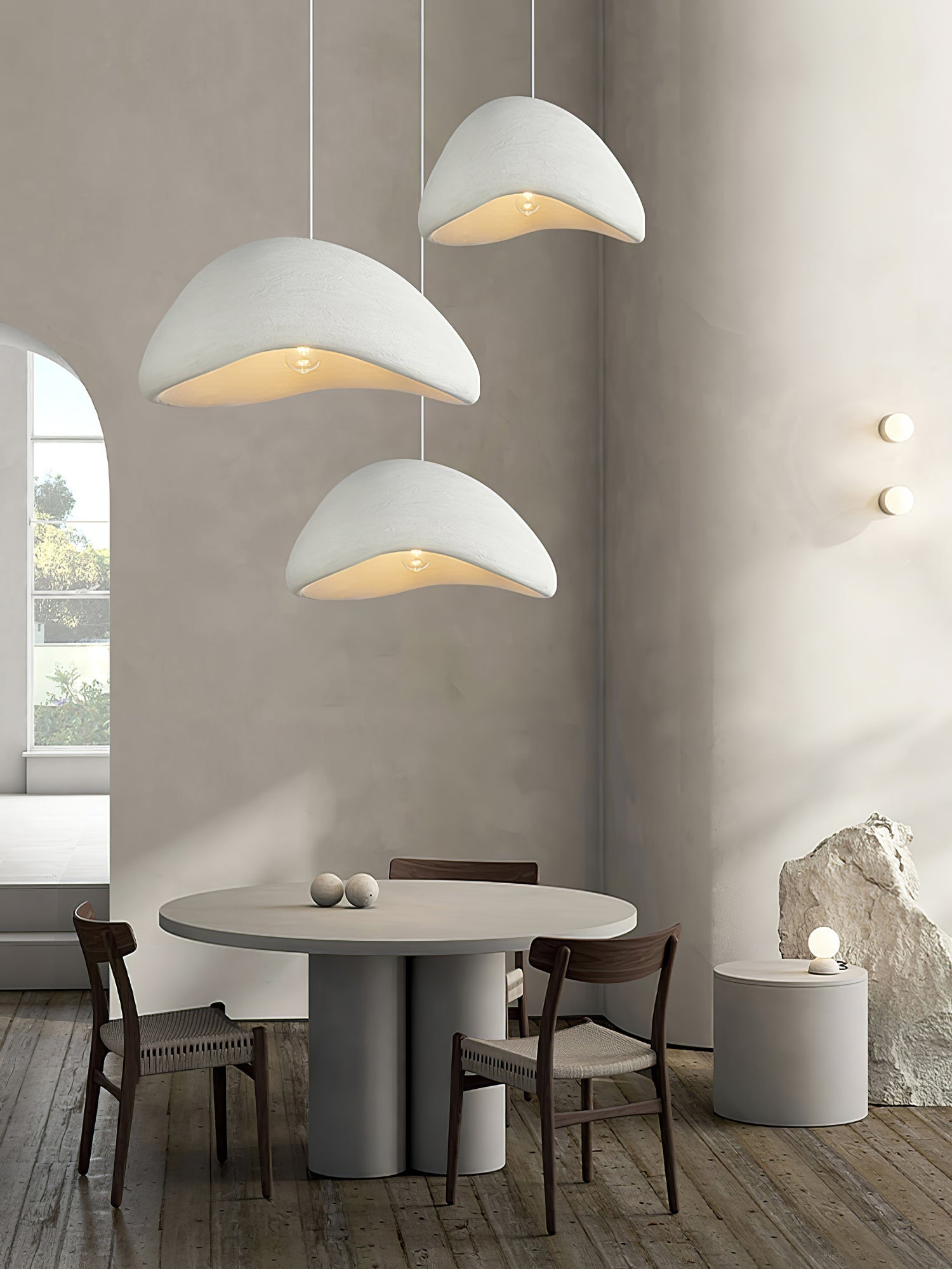 Fentor Pendant Lamp Cloud White Minimalist-Neutral Decor
