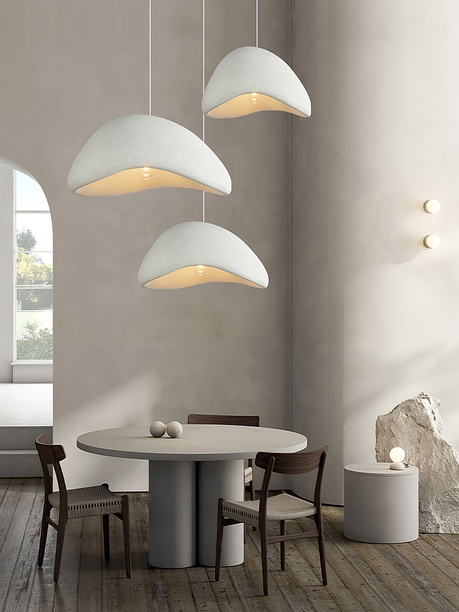 Mira wabi-sabi Pendant Lamp-Neutral Decor