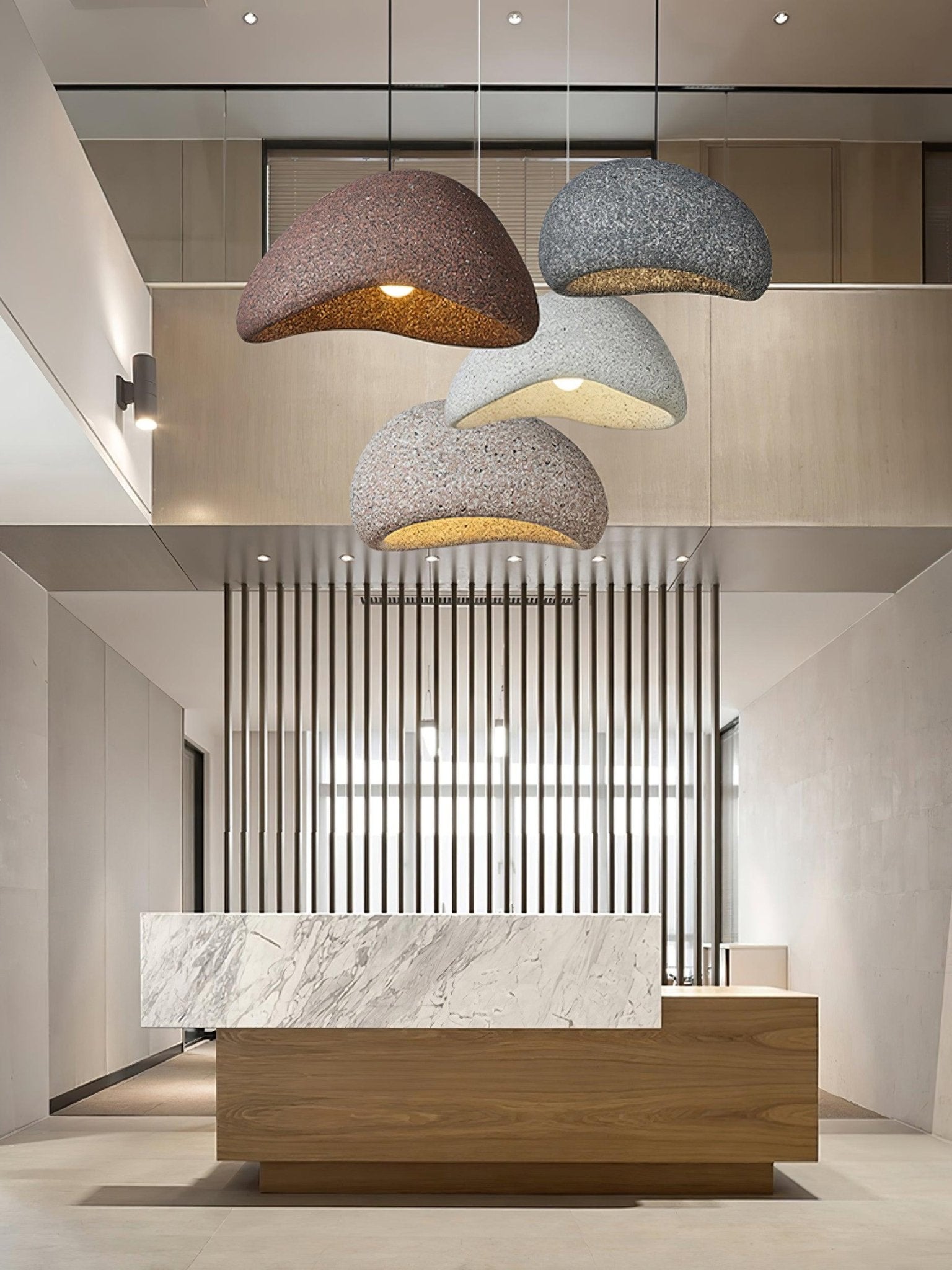Galenis Artistic Pendant Lamp-Neutral Decor