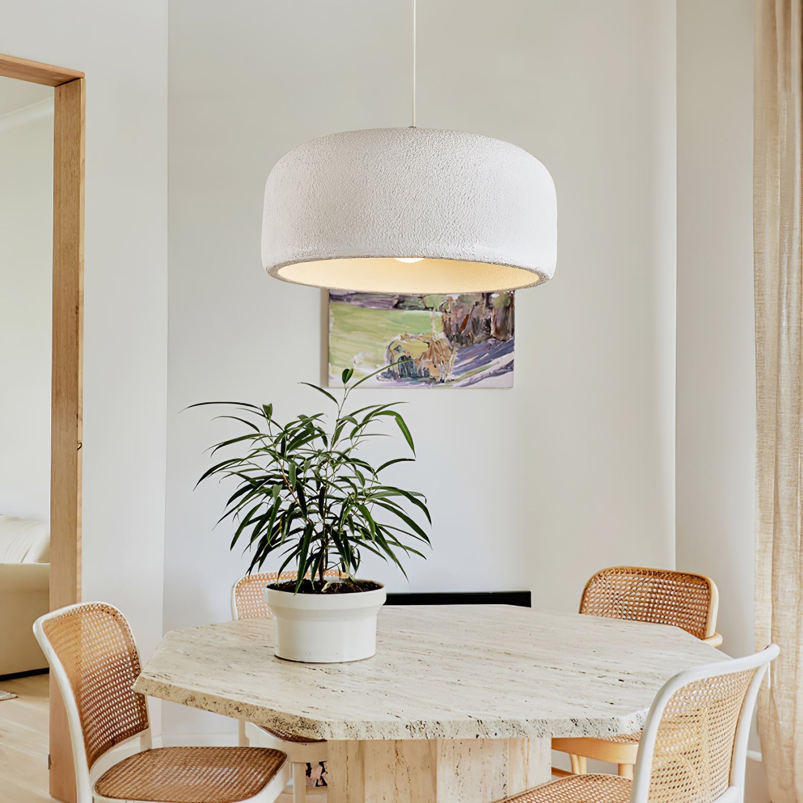 Sevenor Resin Scandinavian Pendant Lamp-Neutral Decor