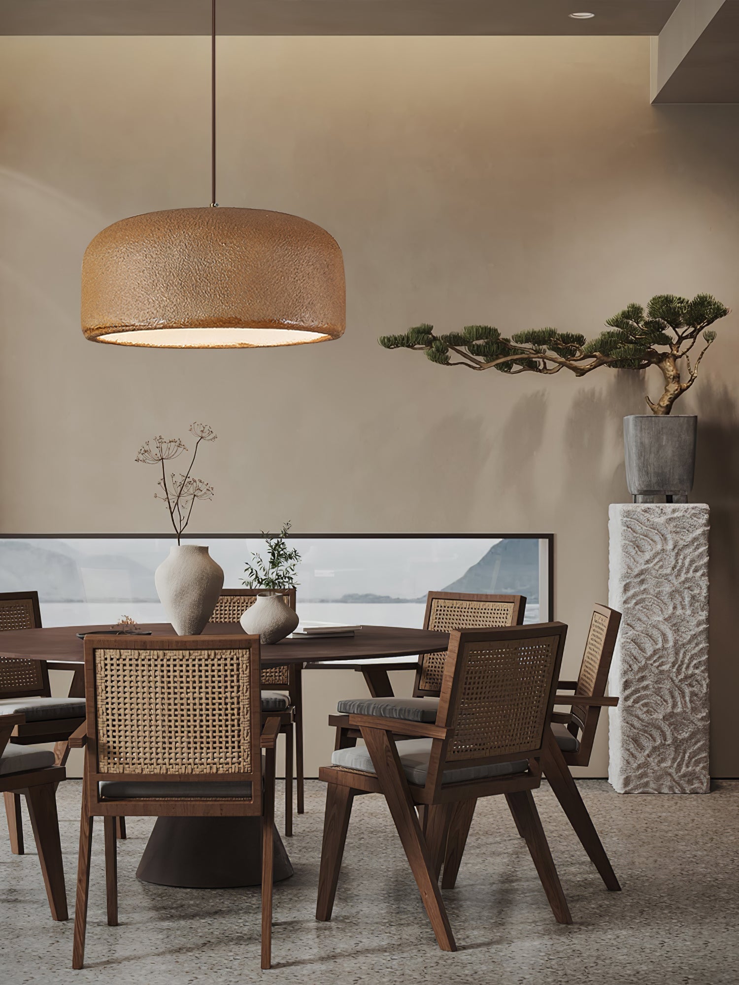 Sevenor Resin Scandinavian Pendant Lamp-Neutral Decor