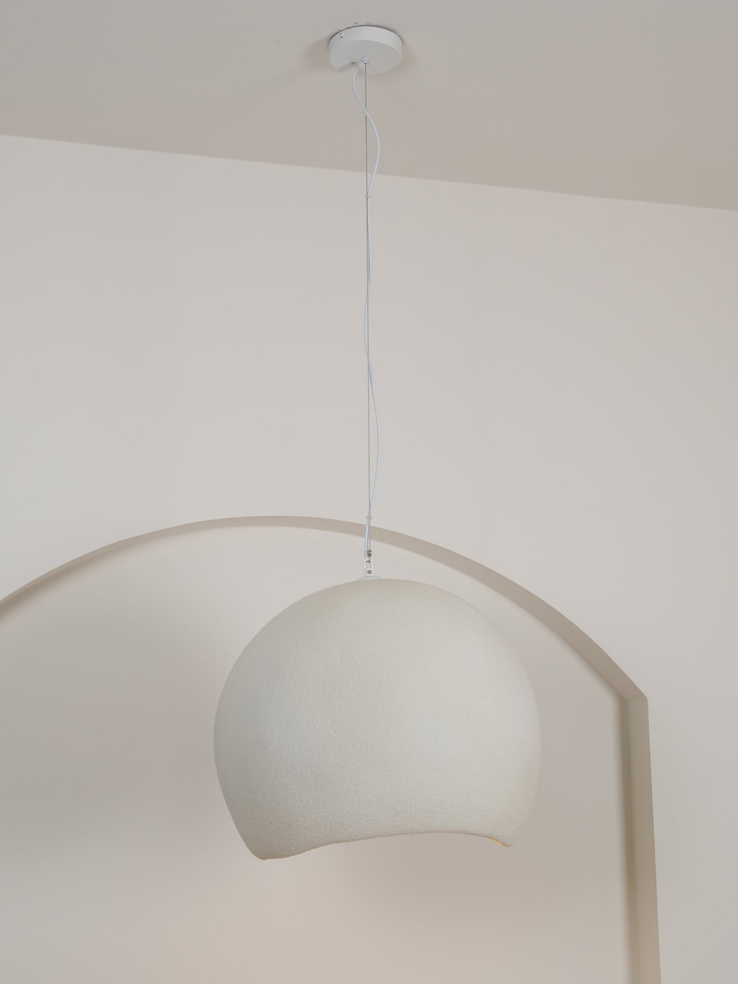 Reloza Modern Minimalist Resin Pendant Light-Neutral Decor