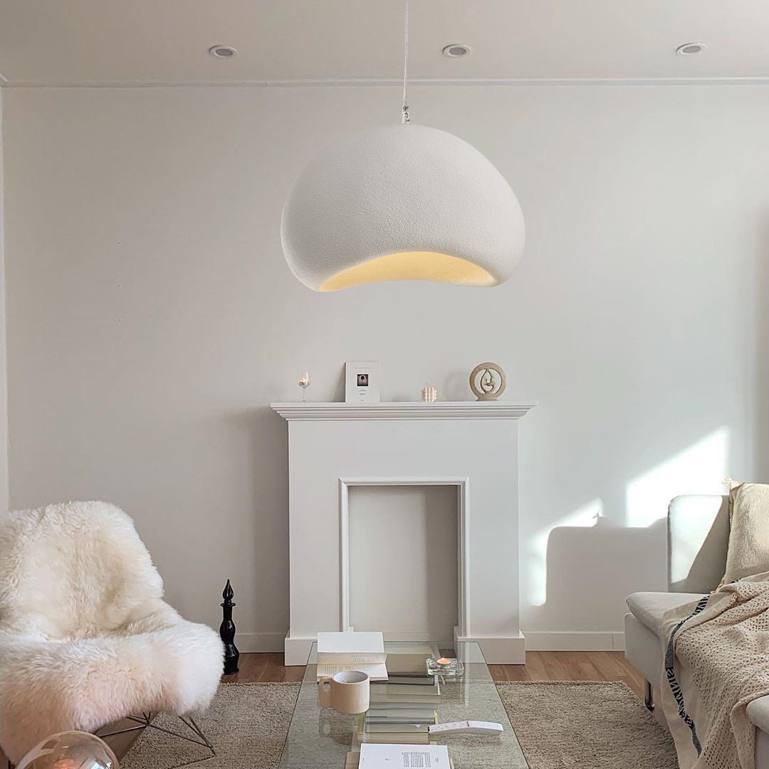 Reloza Modern Minimalist Resin Pendant Light-Neutral Decor