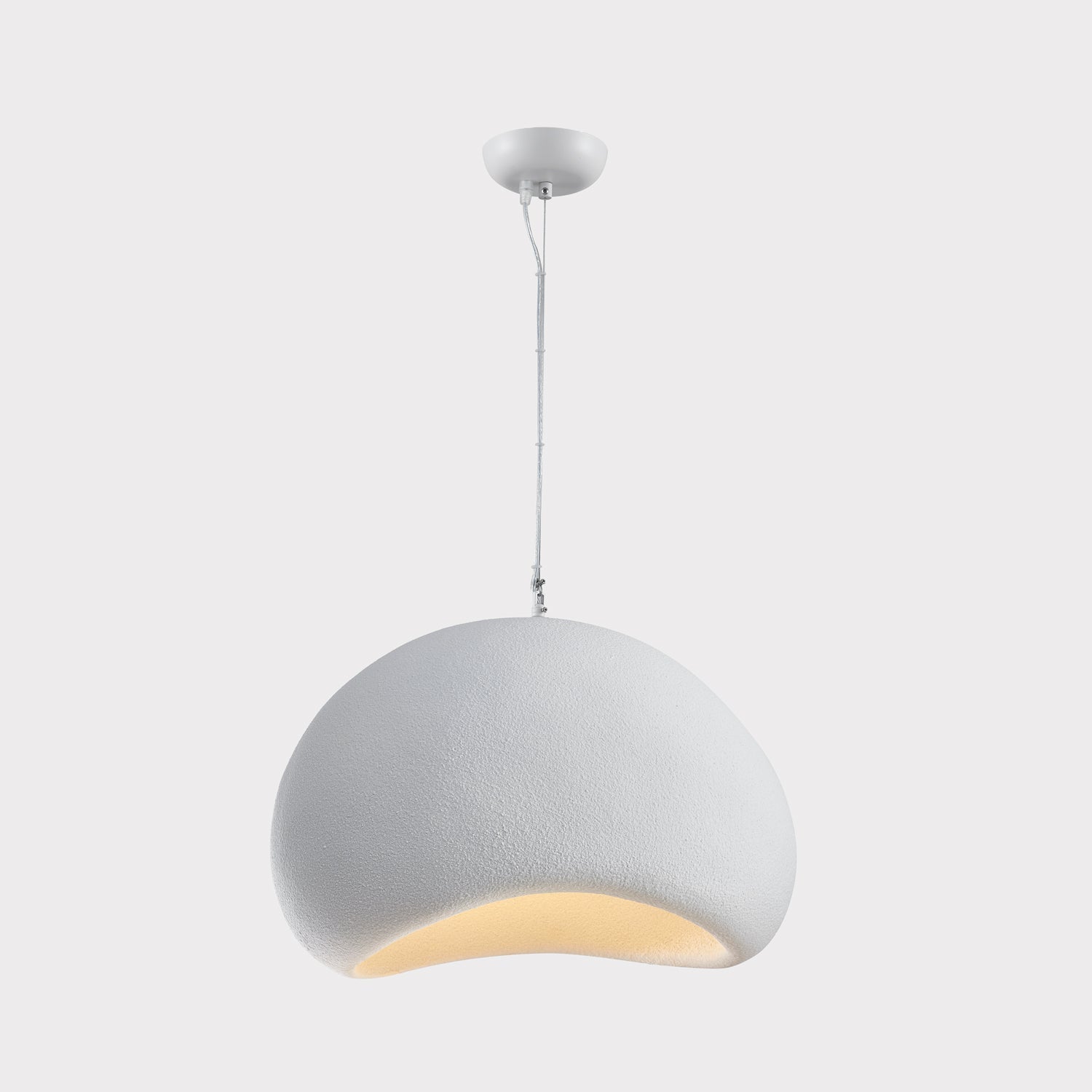 Reloza Modern Minimalist Resin Pendant Light-Neutral Decor