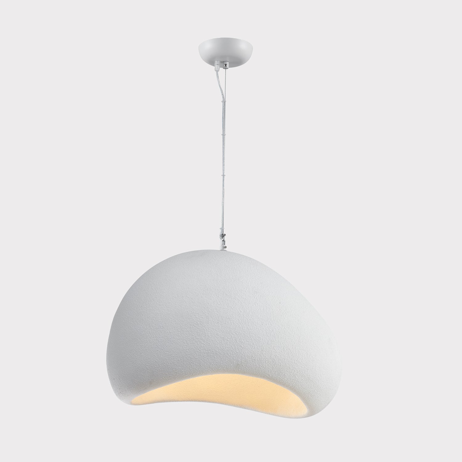 Reloza Modern Minimalist Resin Pendant Light-Neutral Decor