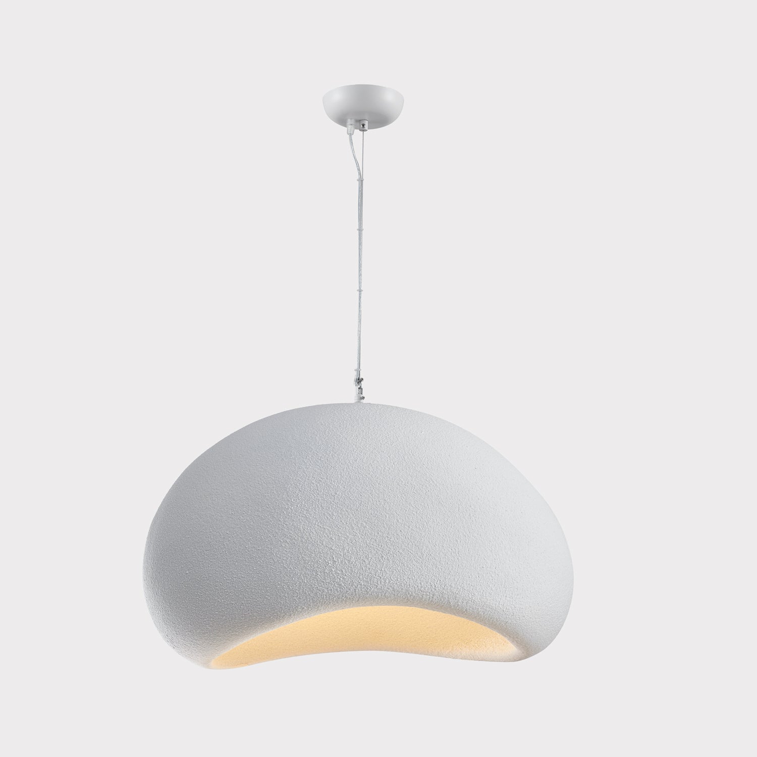 Reloza Modern Minimalist Resin Pendant Light-Neutral Decor