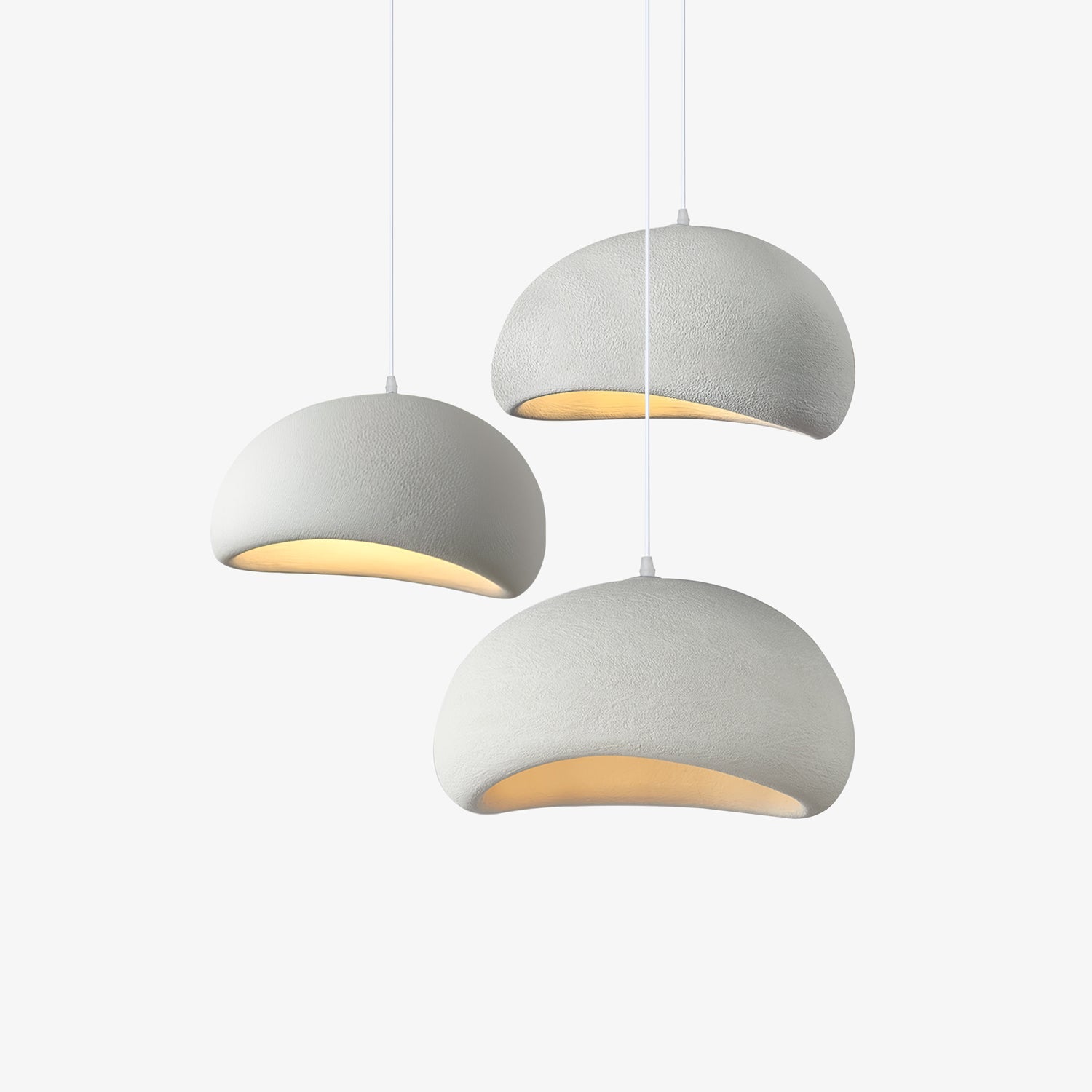 Lustra Chandelier Rough Combination Wabi-Sabi-Neutral Decor