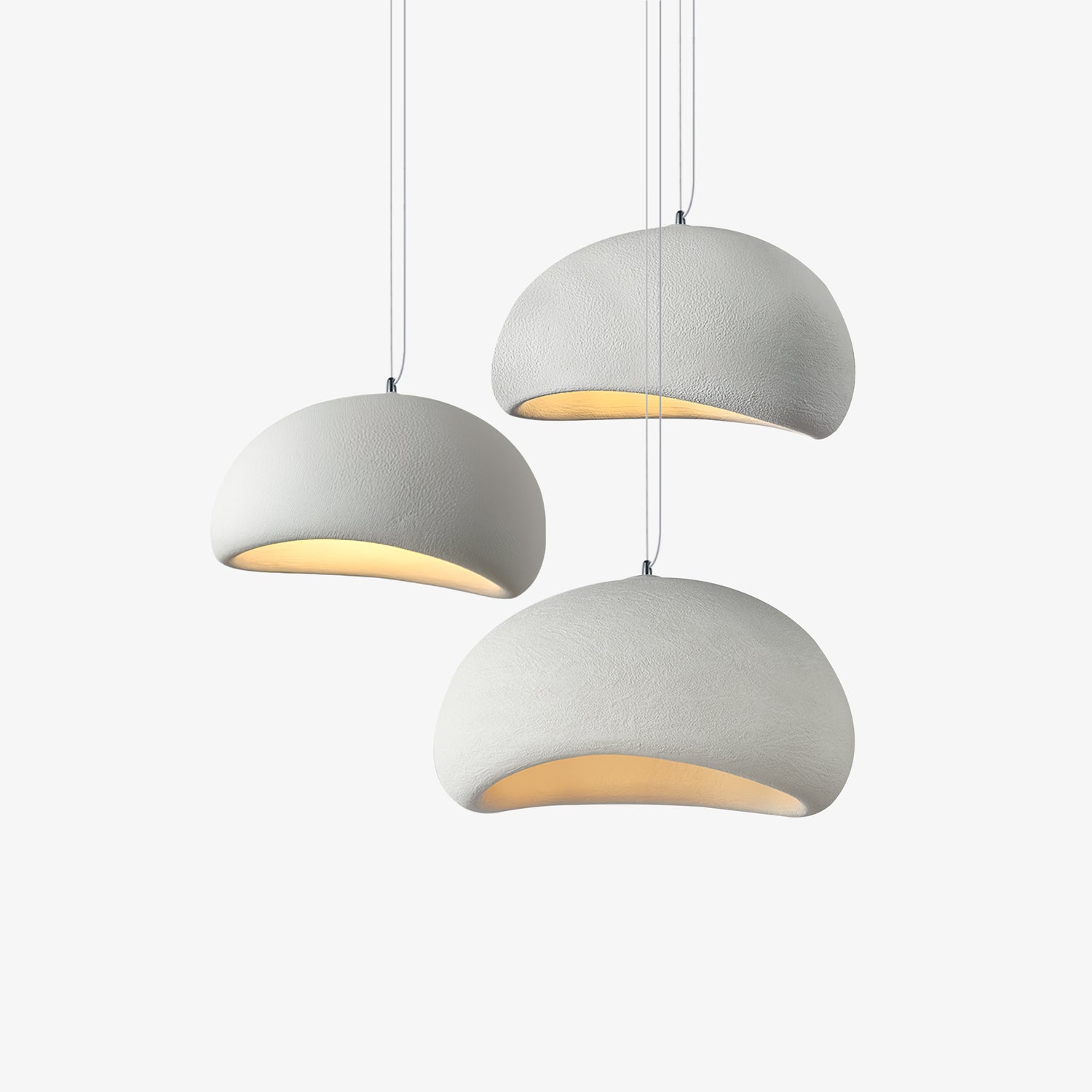 Lustra Chandelier Rough Combination Wabi-Sabi-Neutral Decor
