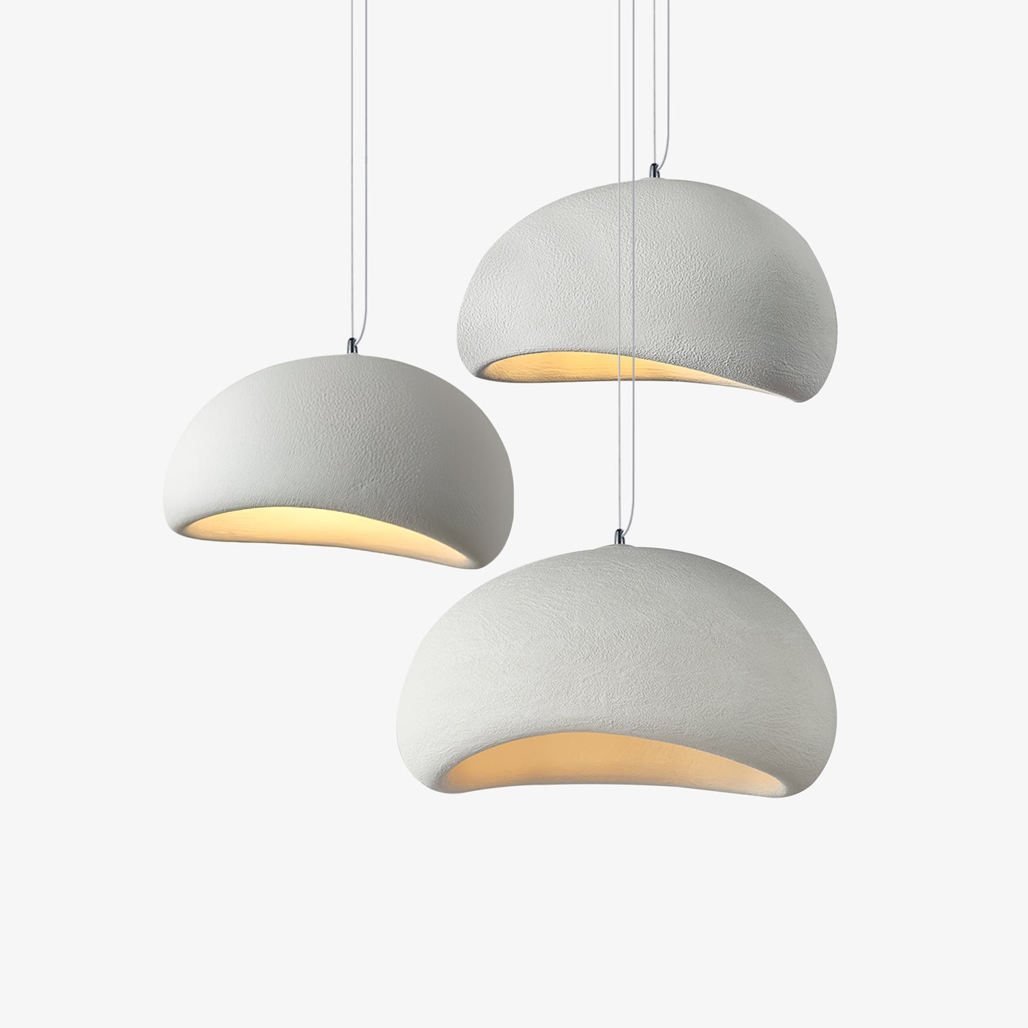 Lustra Chandelier Rough Combination Wabi-Sabi-Neutral Decor
