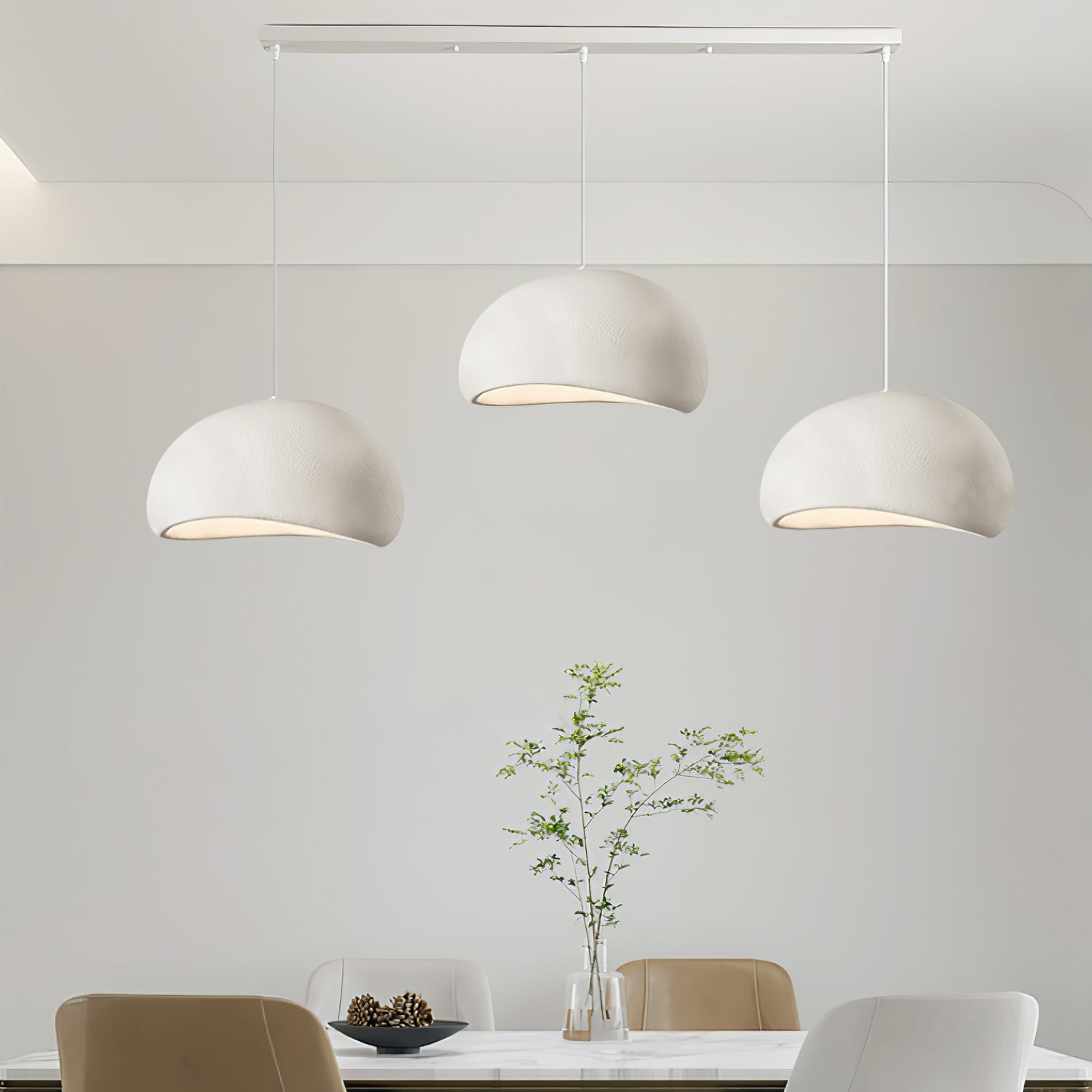 Ivinan Minimalist Cloud Pendant Light-Neutral Decor