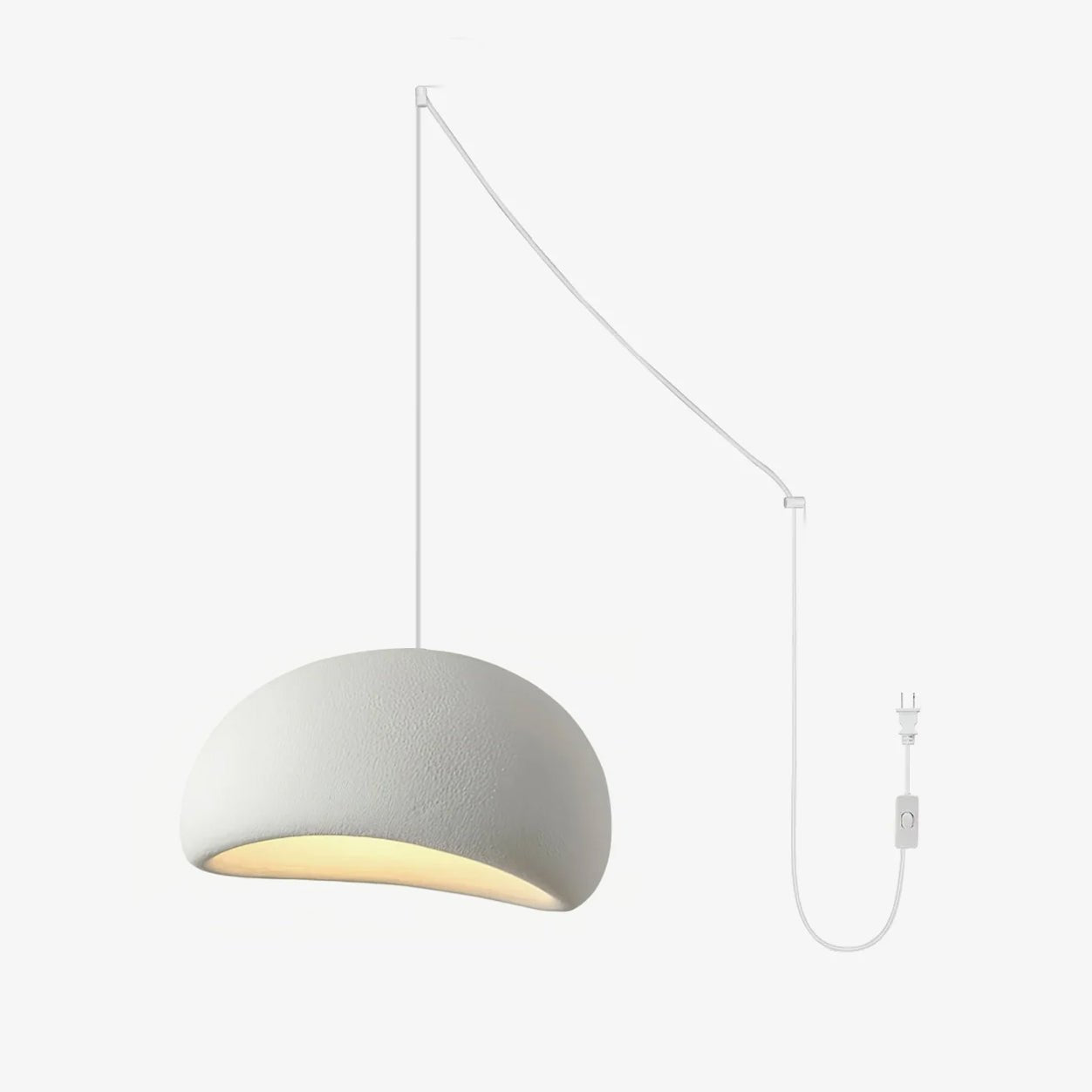Lustra Pendant Light Cloud Swag Wabi-Sabi-Neutral Decor