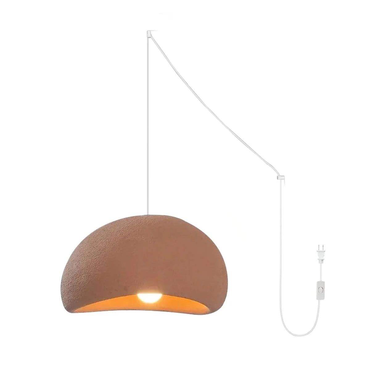 Lustra Pendant Light Cloud Swag Wabi-Sabi-Neutral Decor