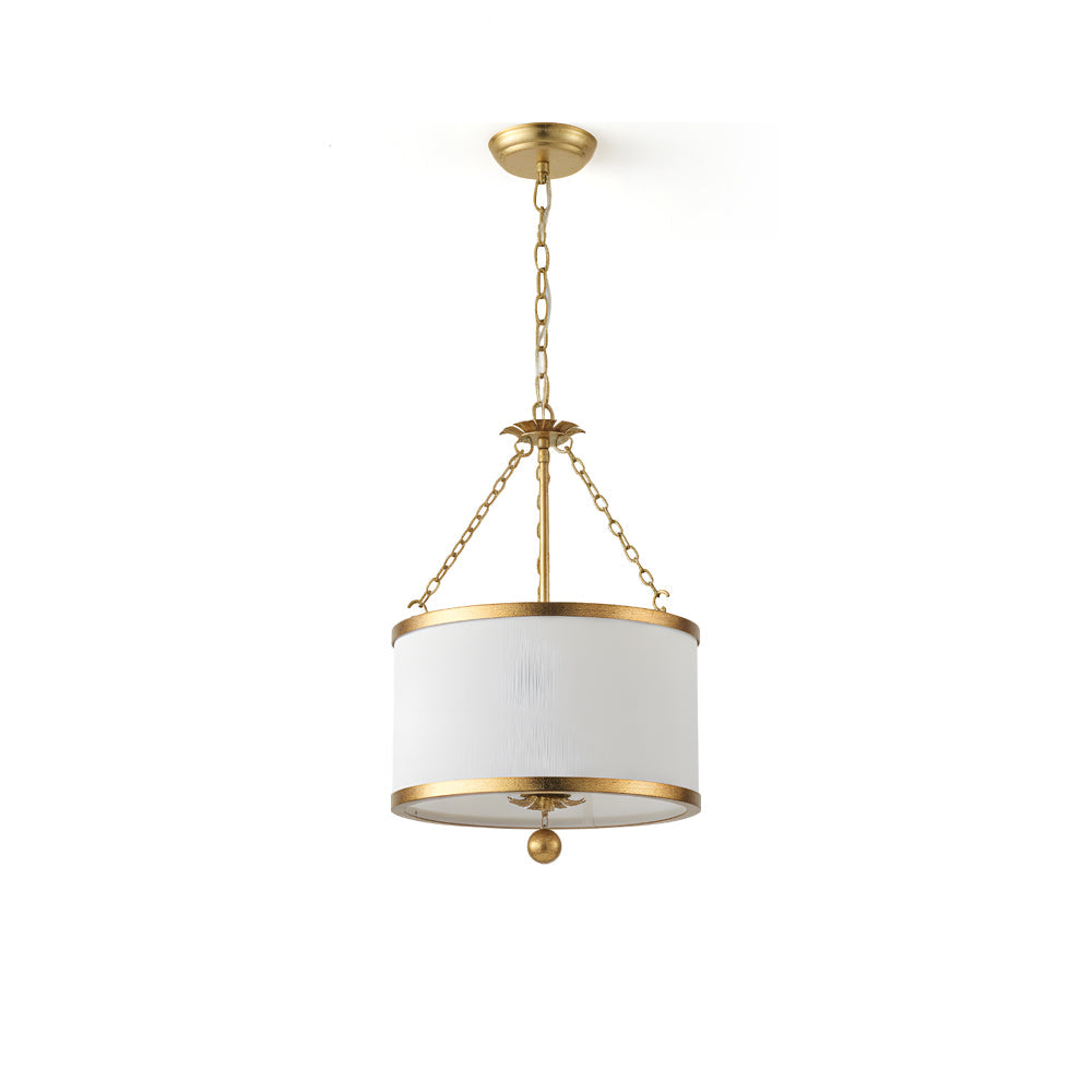 Kian Pendant Light in gold finish against a neutral background.