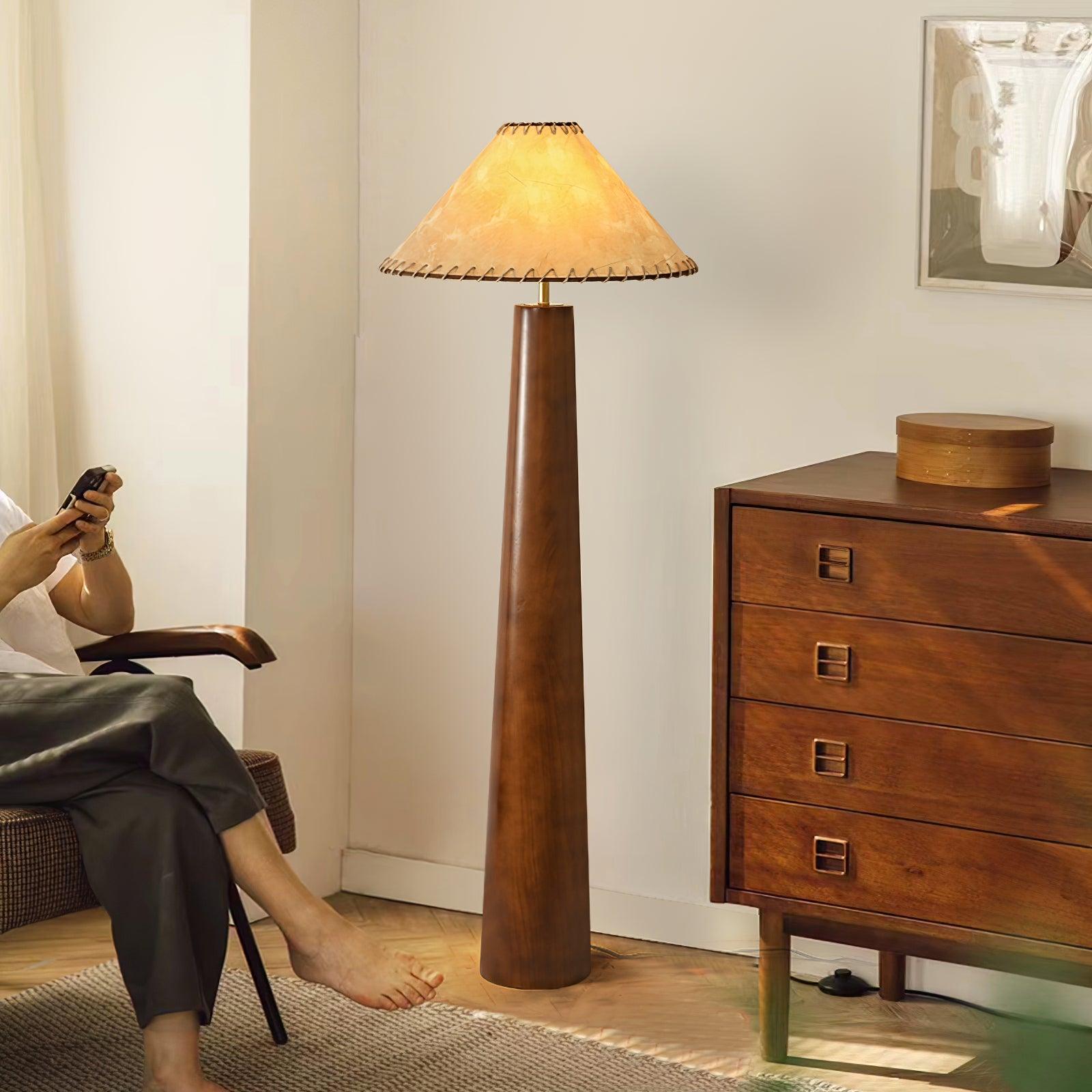 Cedar Floor Lamp