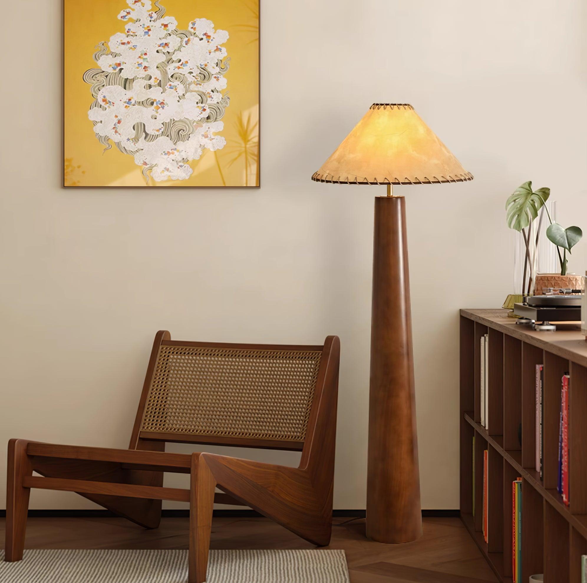 Cedar Floor Lamp