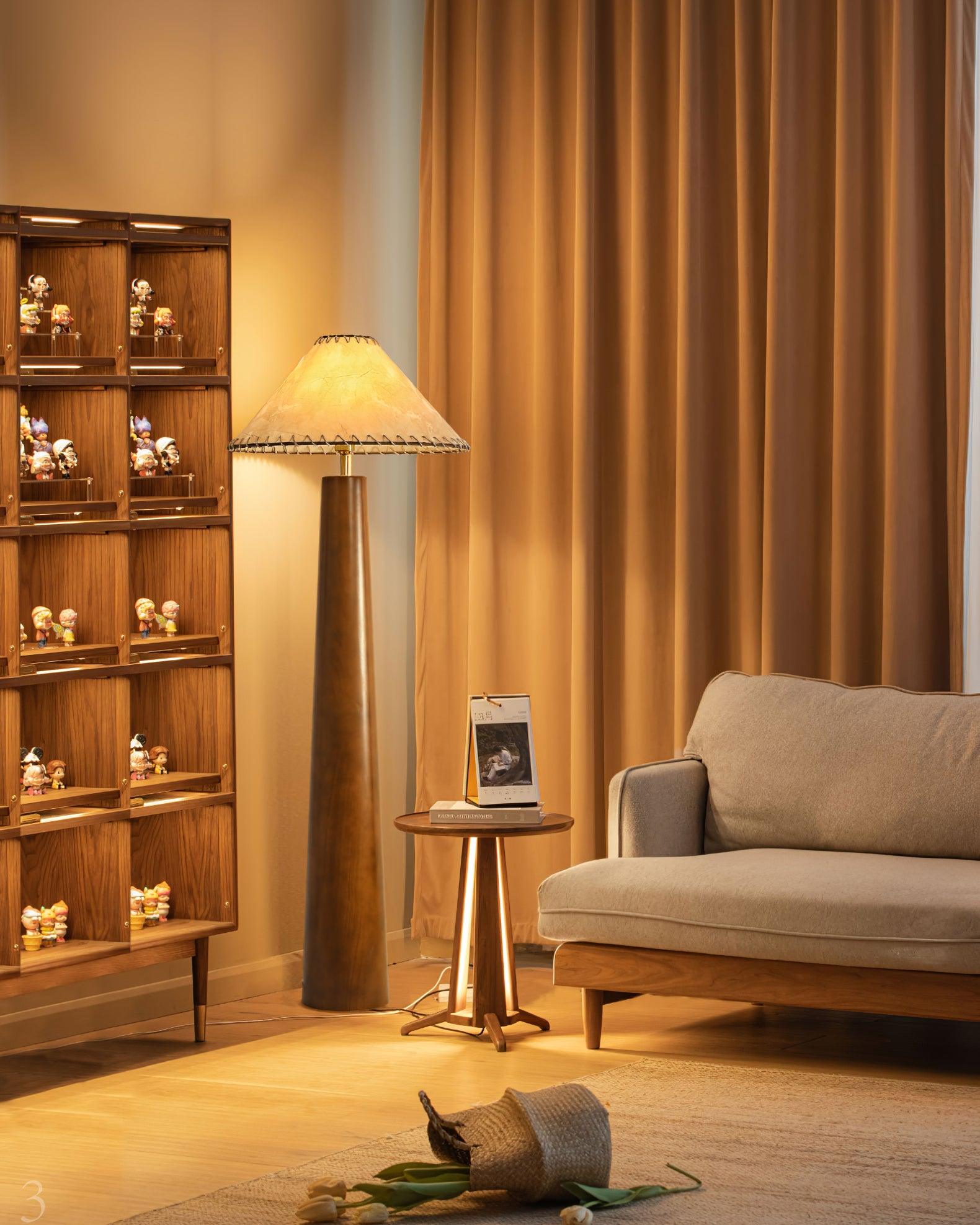 Cedar Floor Lamp