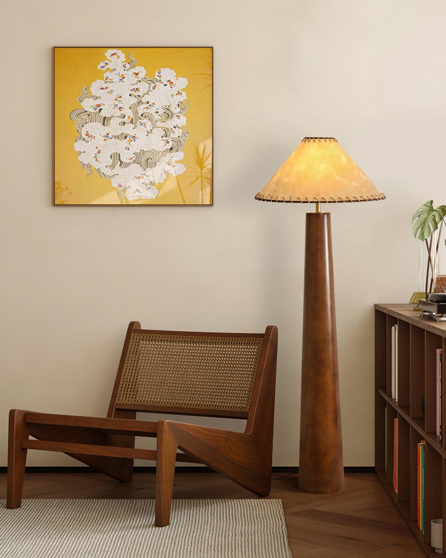 Cedar Floor Lamp