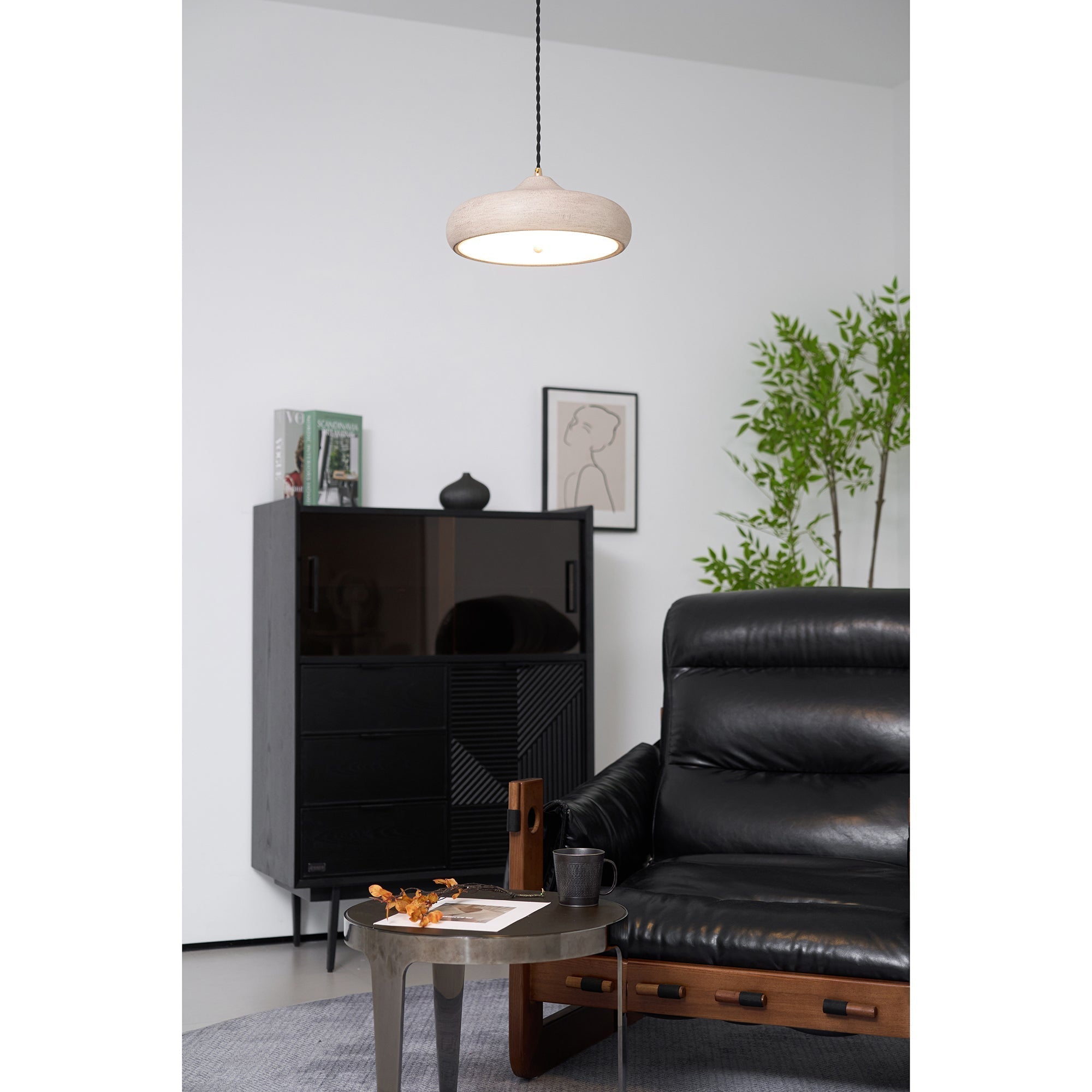 Etalyra Black Pendant Lamp