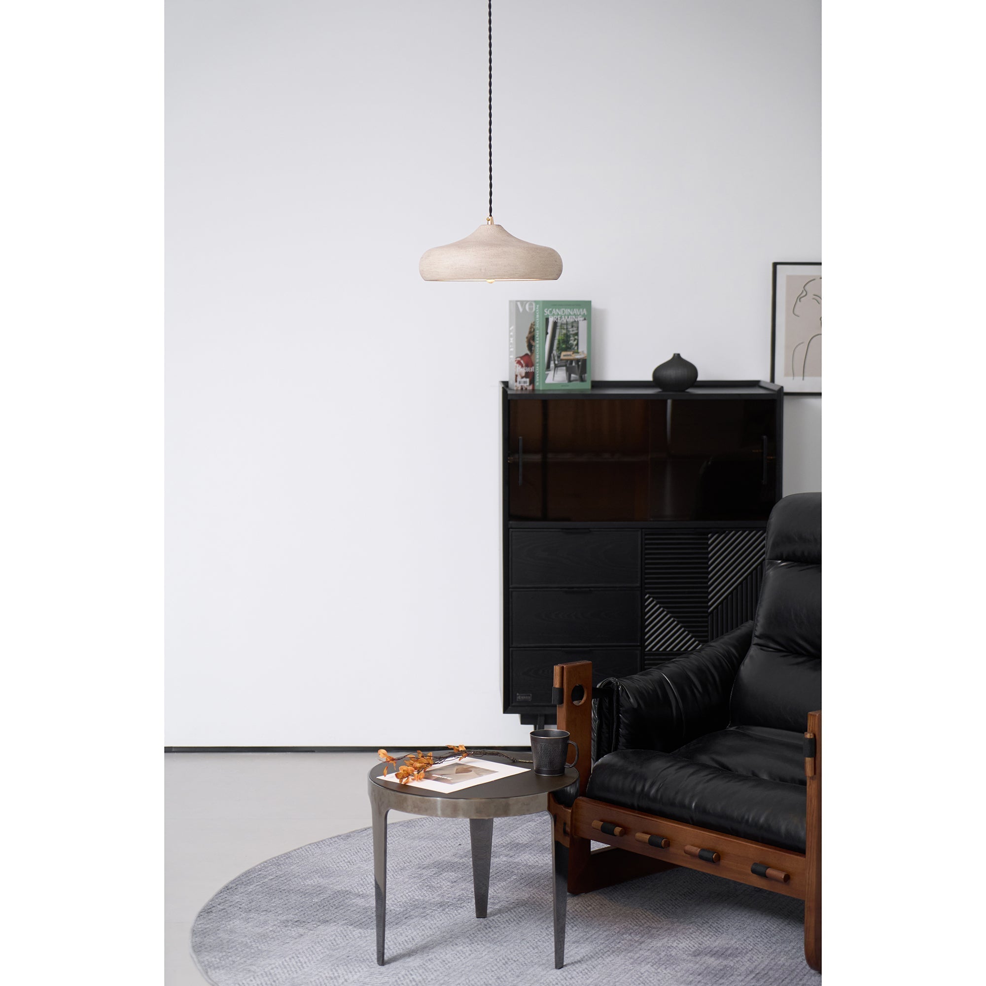 Etalyra Black Pendant Lamp