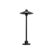 Kichler outdoor table lamp in textured black finish.