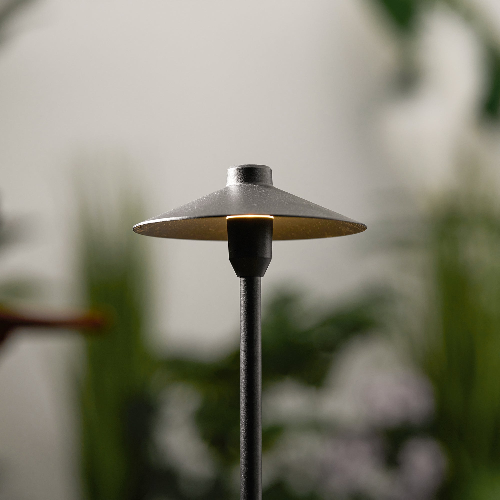 Full product view of the Kichler outdoor table lamp.