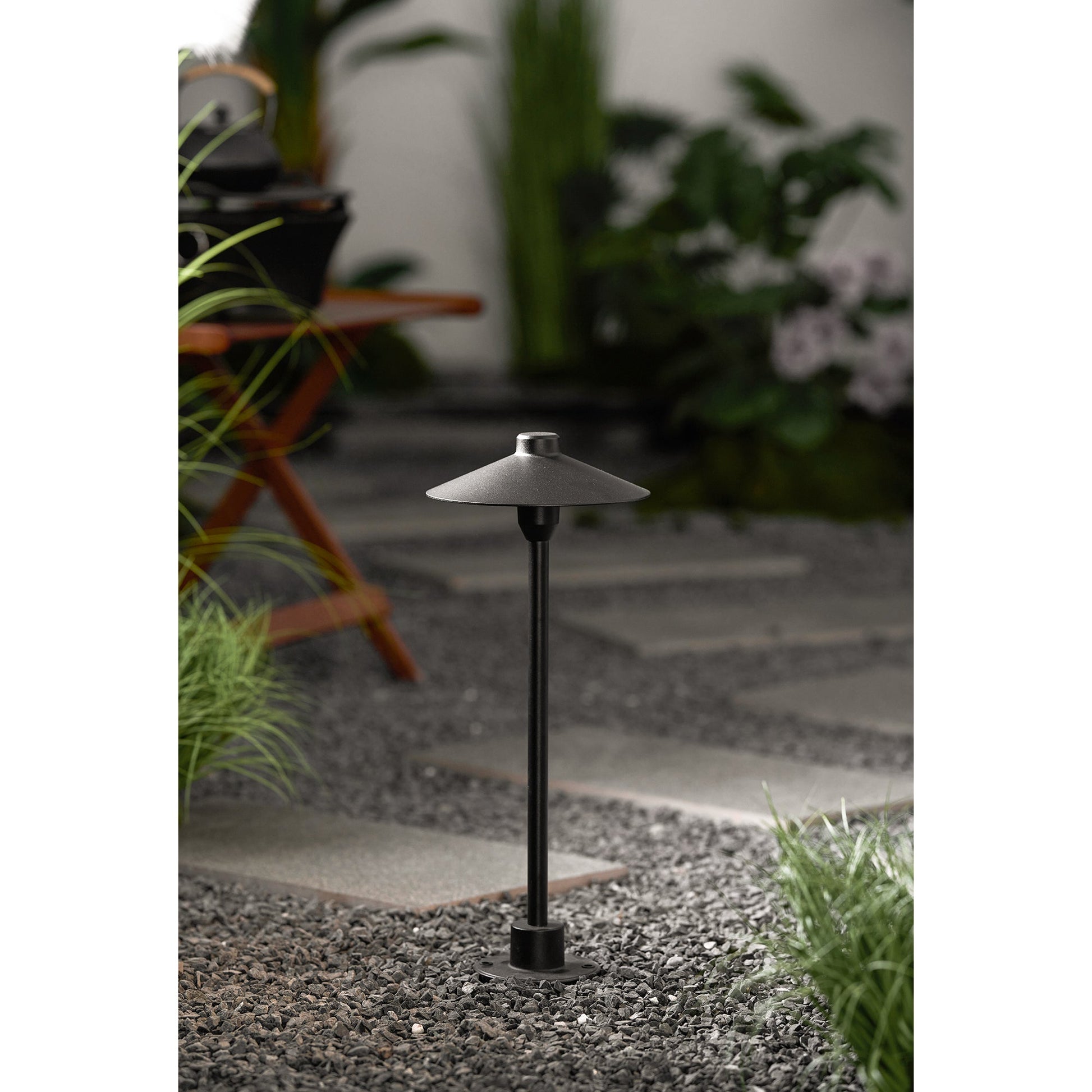 The lamp's integrated LED light source.