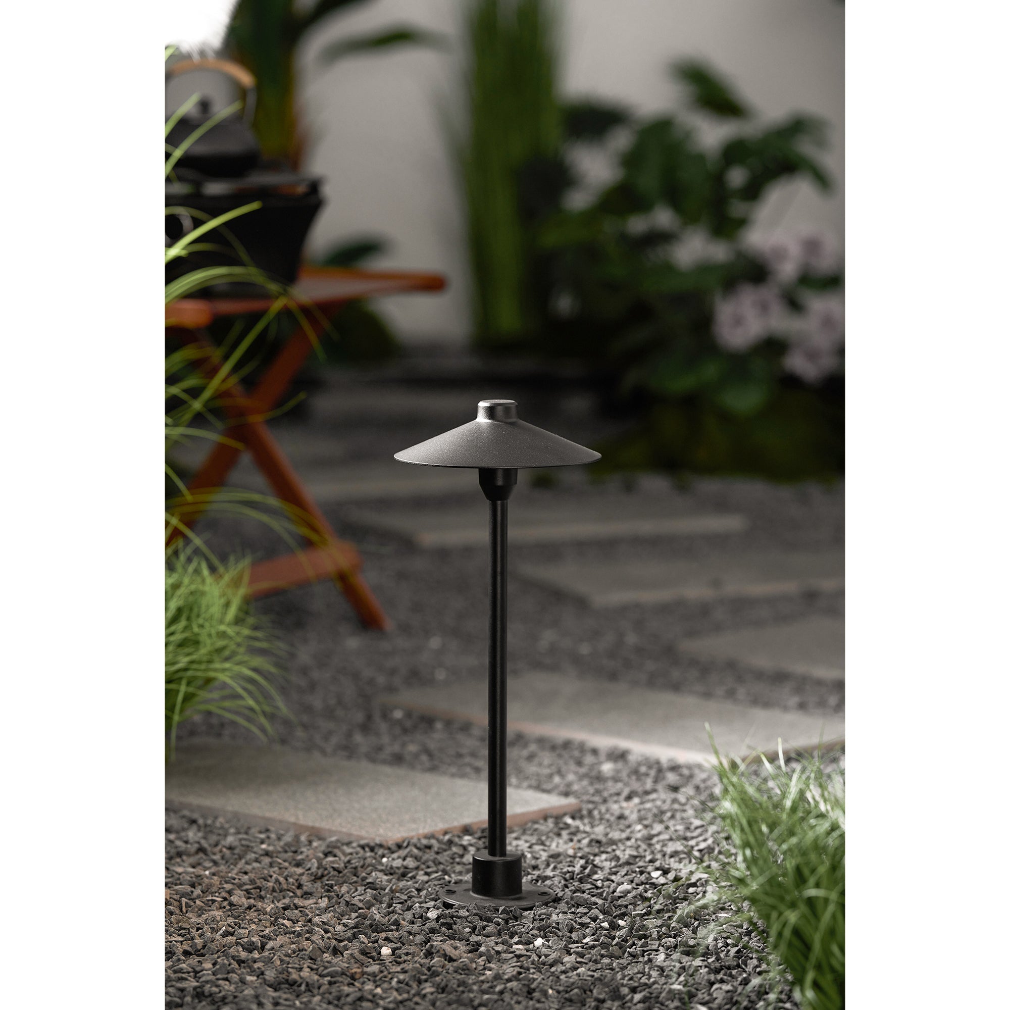 The lamp's integrated LED light source.
