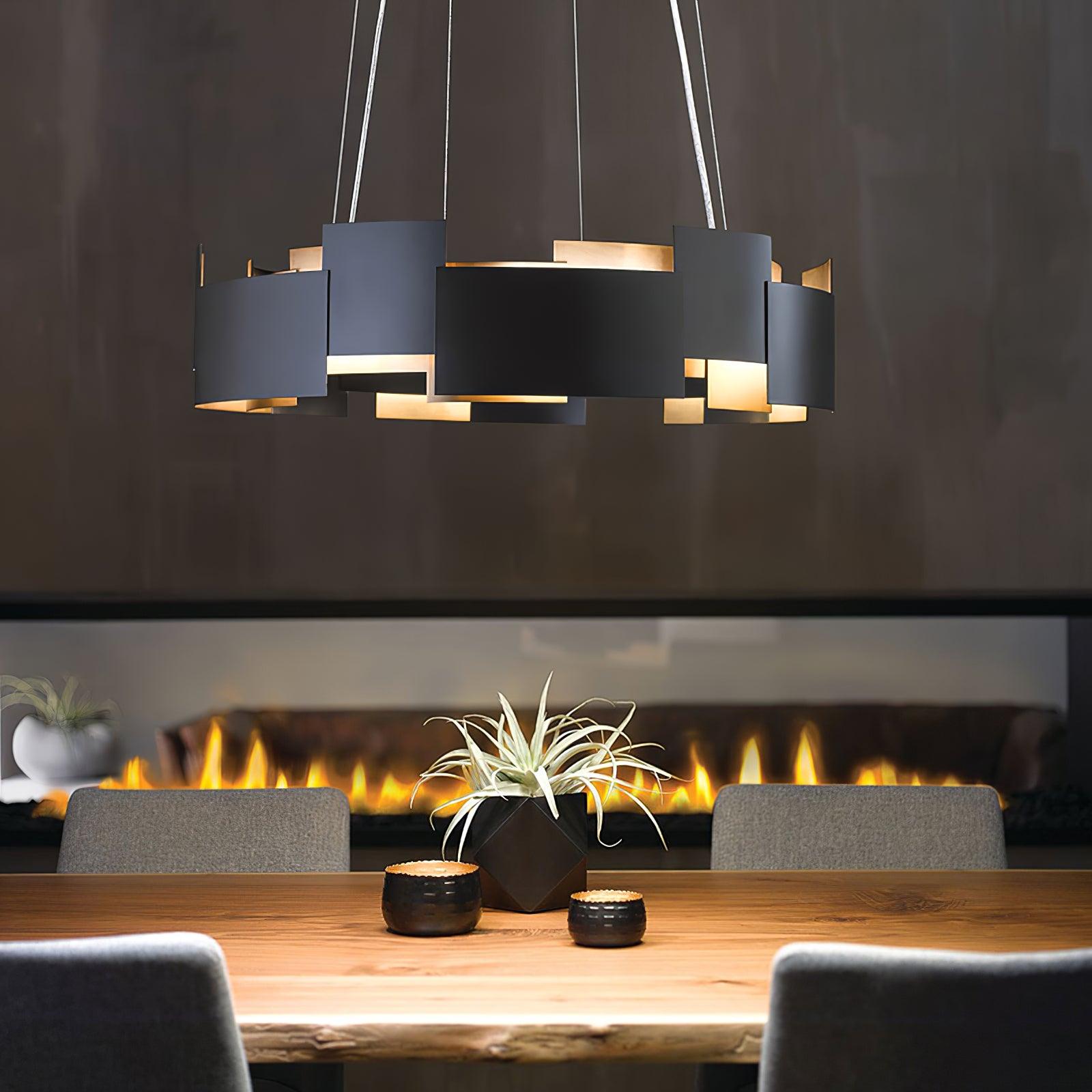 Lustra Chandelier Kichler Oval Energy-Efficient LED Modules-Neutral Decor