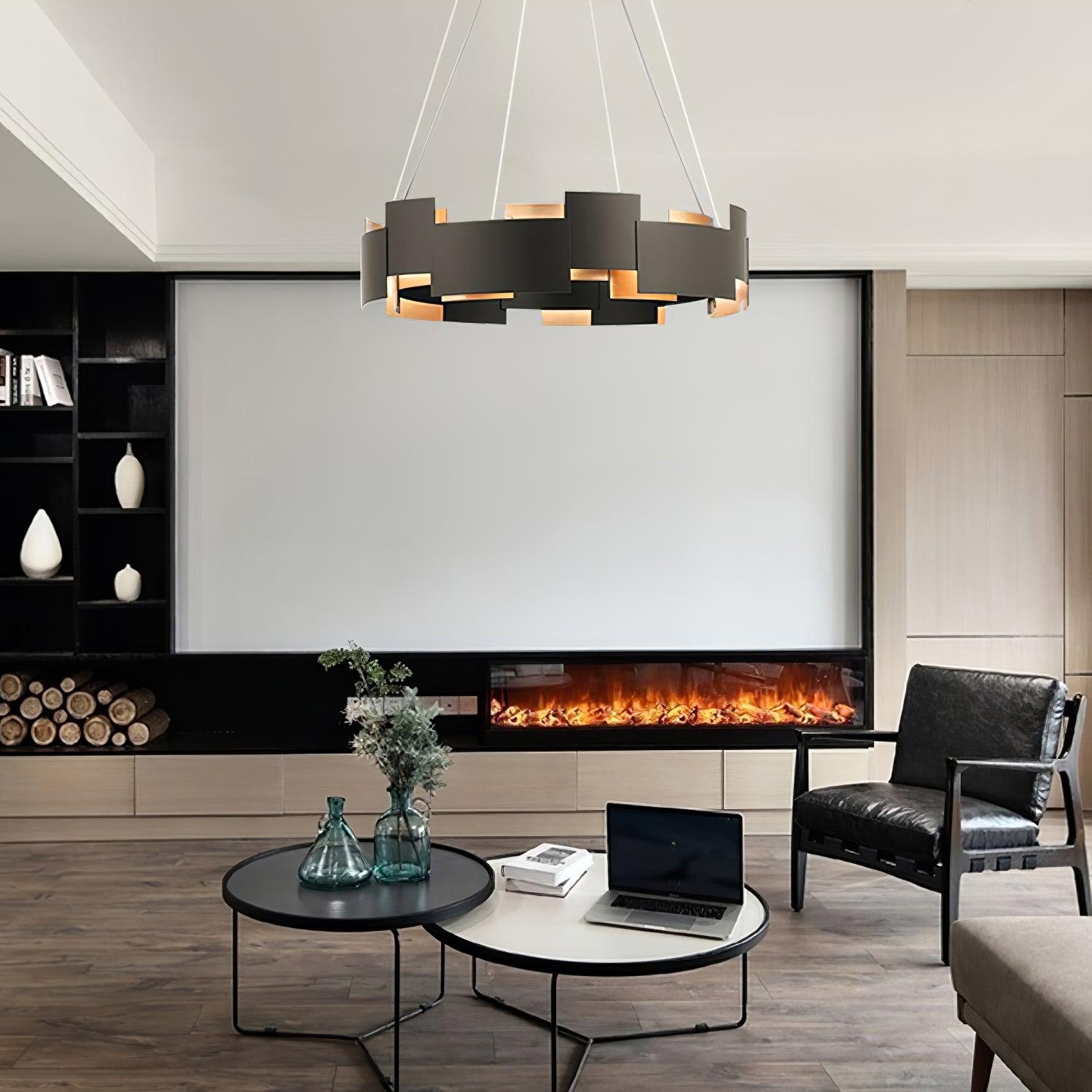 Lustra Chandelier Kichler Oval Energy-Efficient LED Modules-Neutral Decor