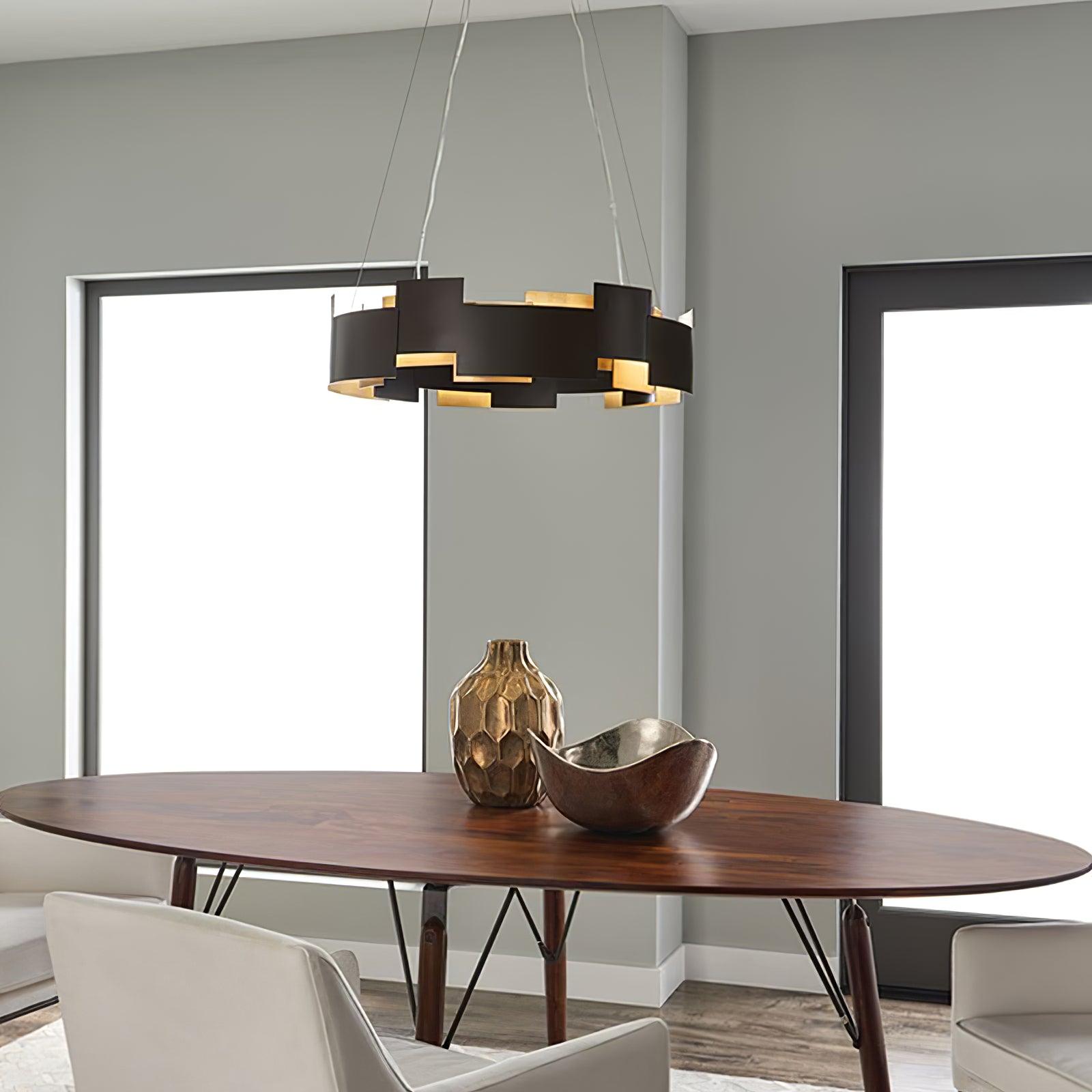 Lustra Chandelier Kichler Oval Energy-Efficient LED Modules-Neutral Decor