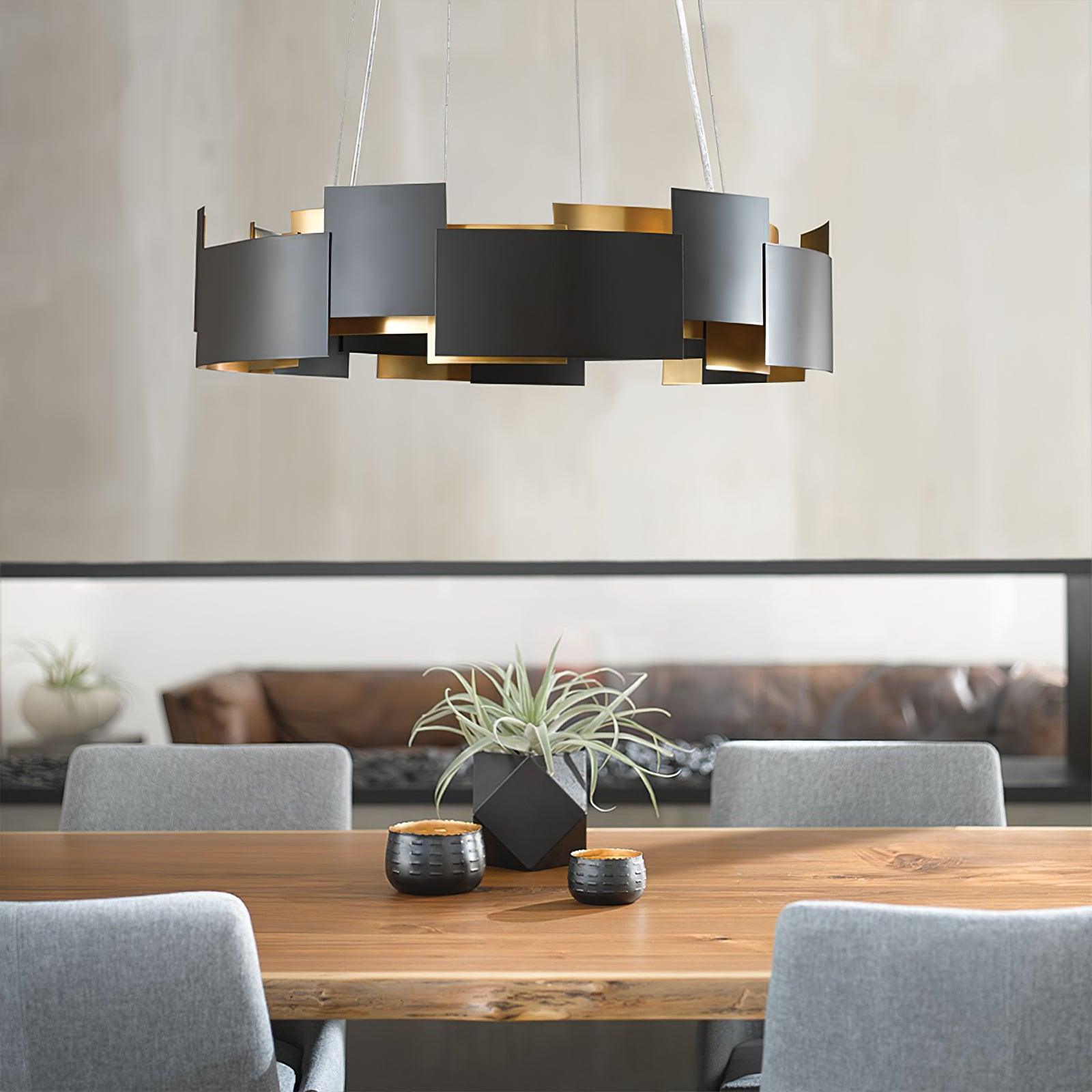 Lustra Chandelier Kichler Oval Energy-Efficient LED Modules-Neutral Decor