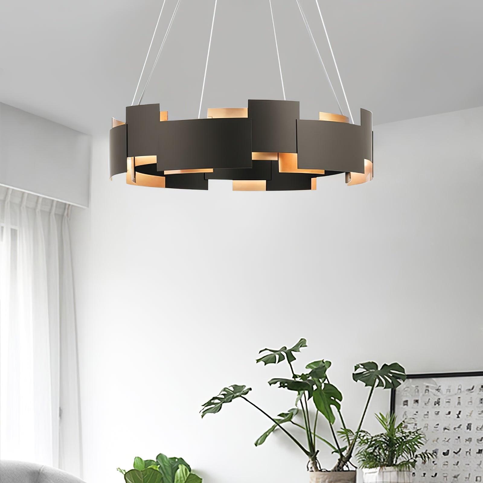 Lustra Chandelier Kichler Oval Energy-Efficient LED Modules-Neutral Decor