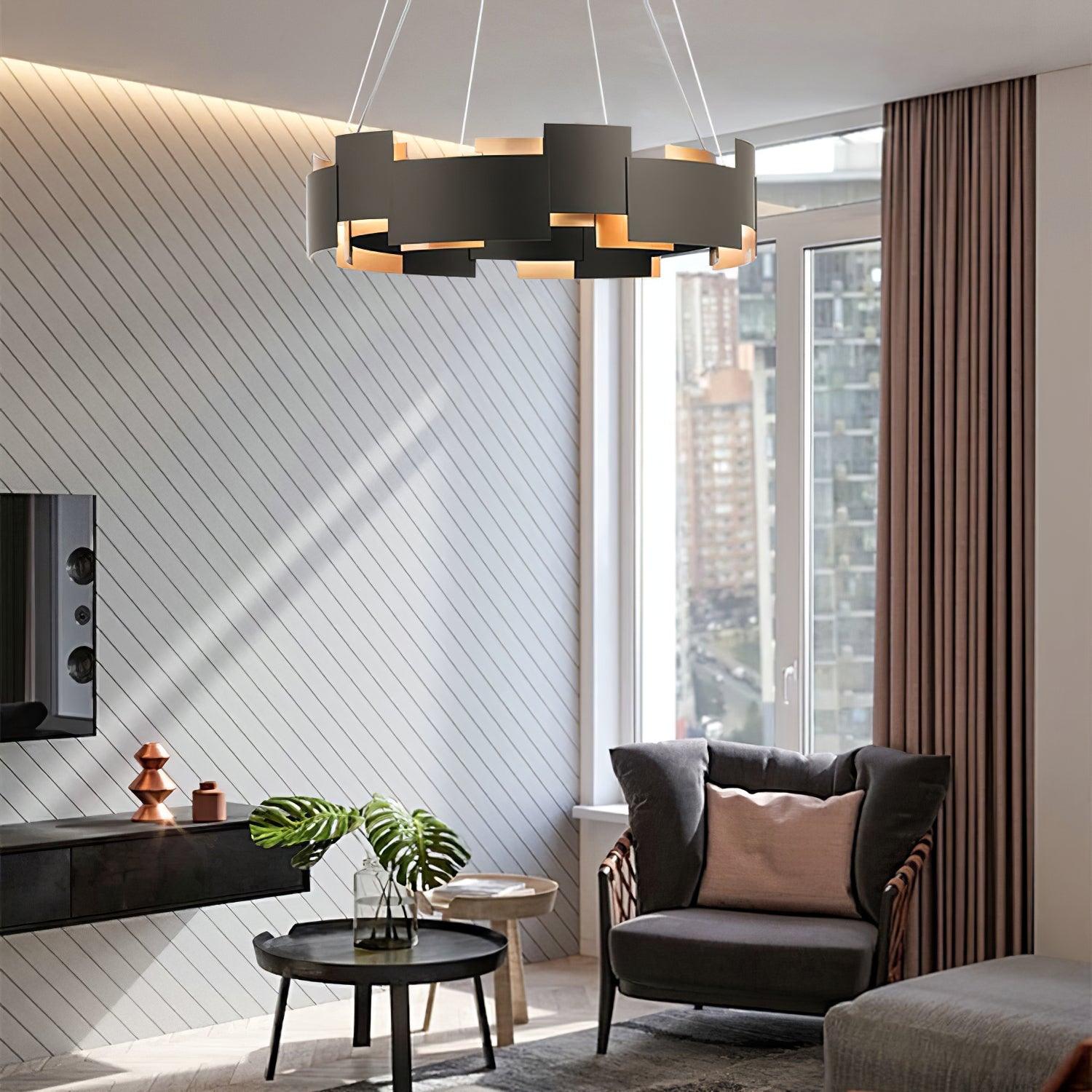 Lustra Chandelier Kichler Oval Energy-Efficient LED Modules-Neutral Decor
