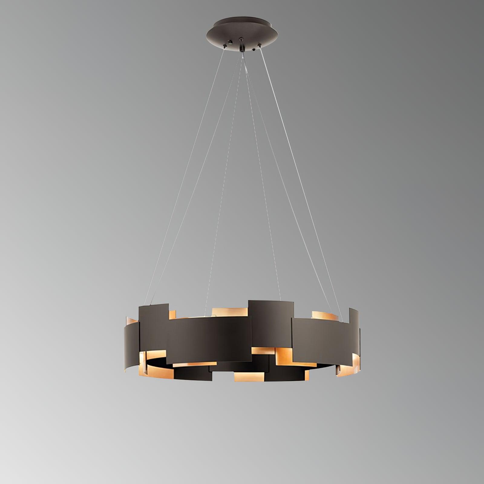 Lustra Chandelier Kichler Oval Energy-Efficient LED Modules-Neutral Decor