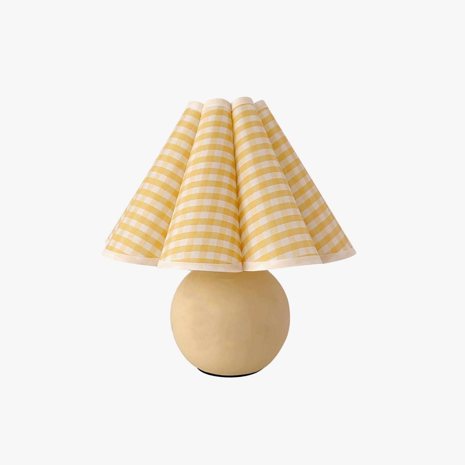 Nirixon Fabric Whimsical Table Lamp-Neutral Decor