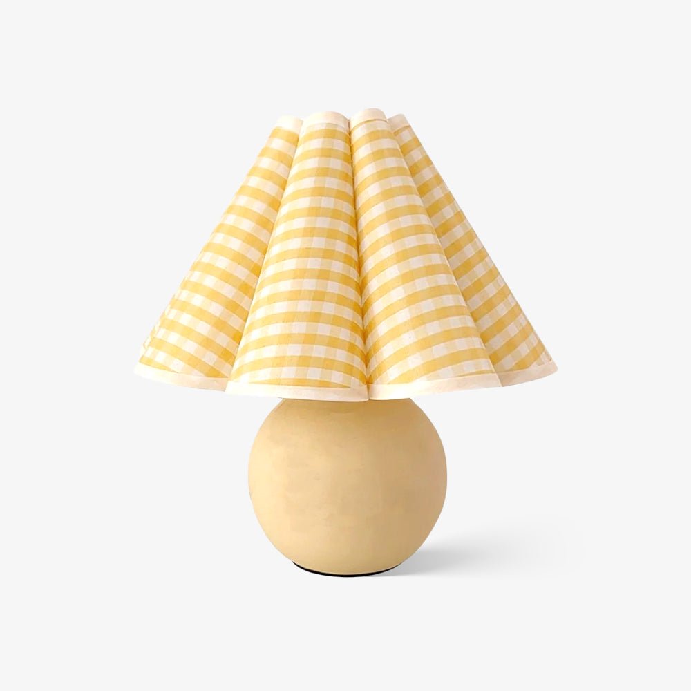 Nirixon Fabric Whimsical Table Lamp-Neutral Decor