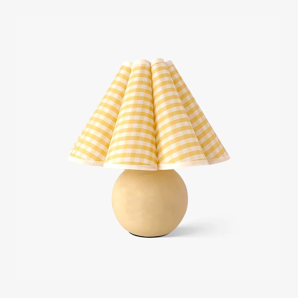 Nirixon Fabric Whimsical Table Lamp-Neutral Decor