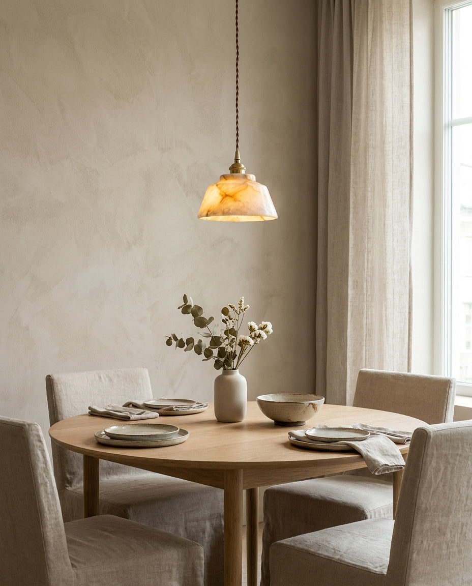 Pemberstone Alabaster Pendant Lamp