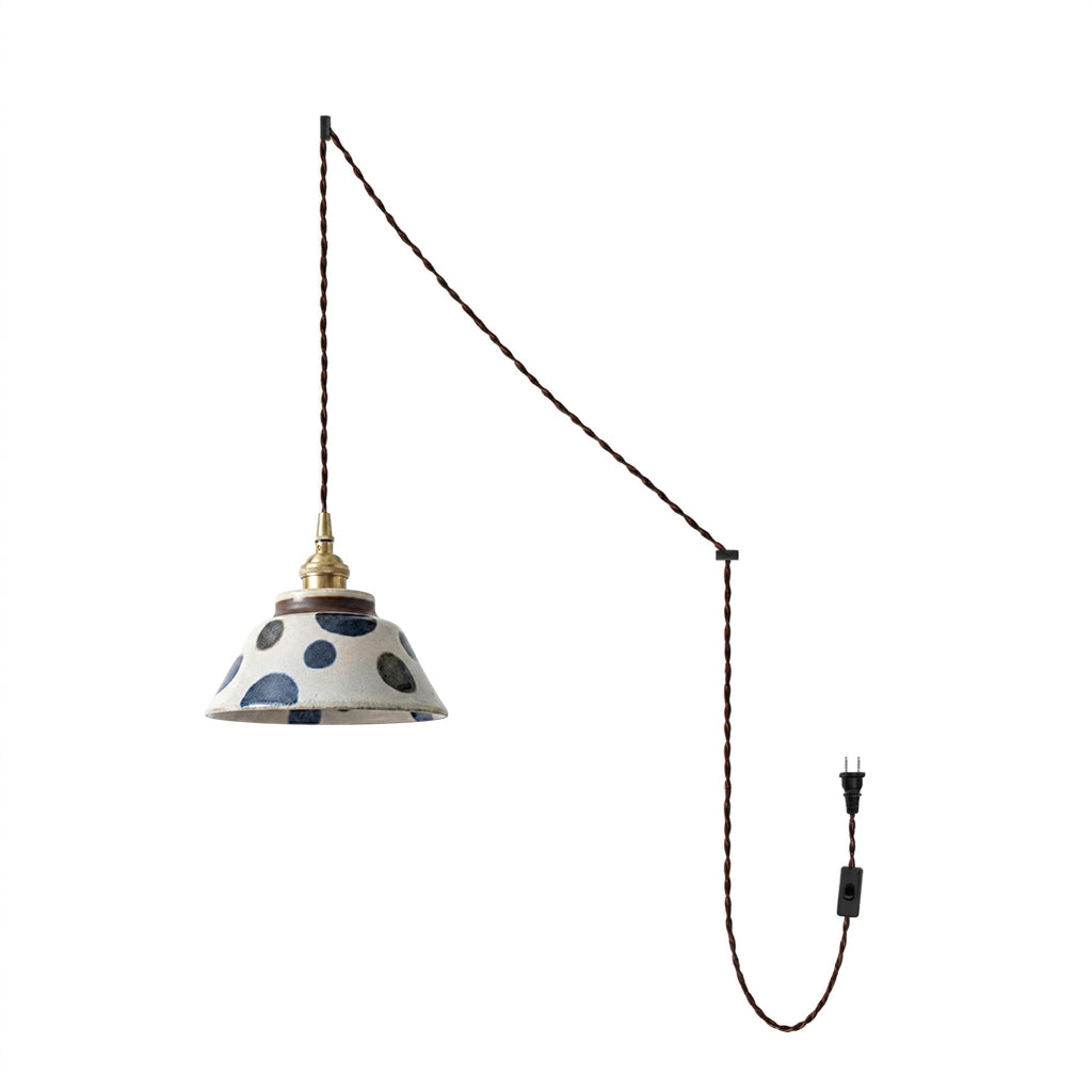 Indigo Plug In Pendant Lamp